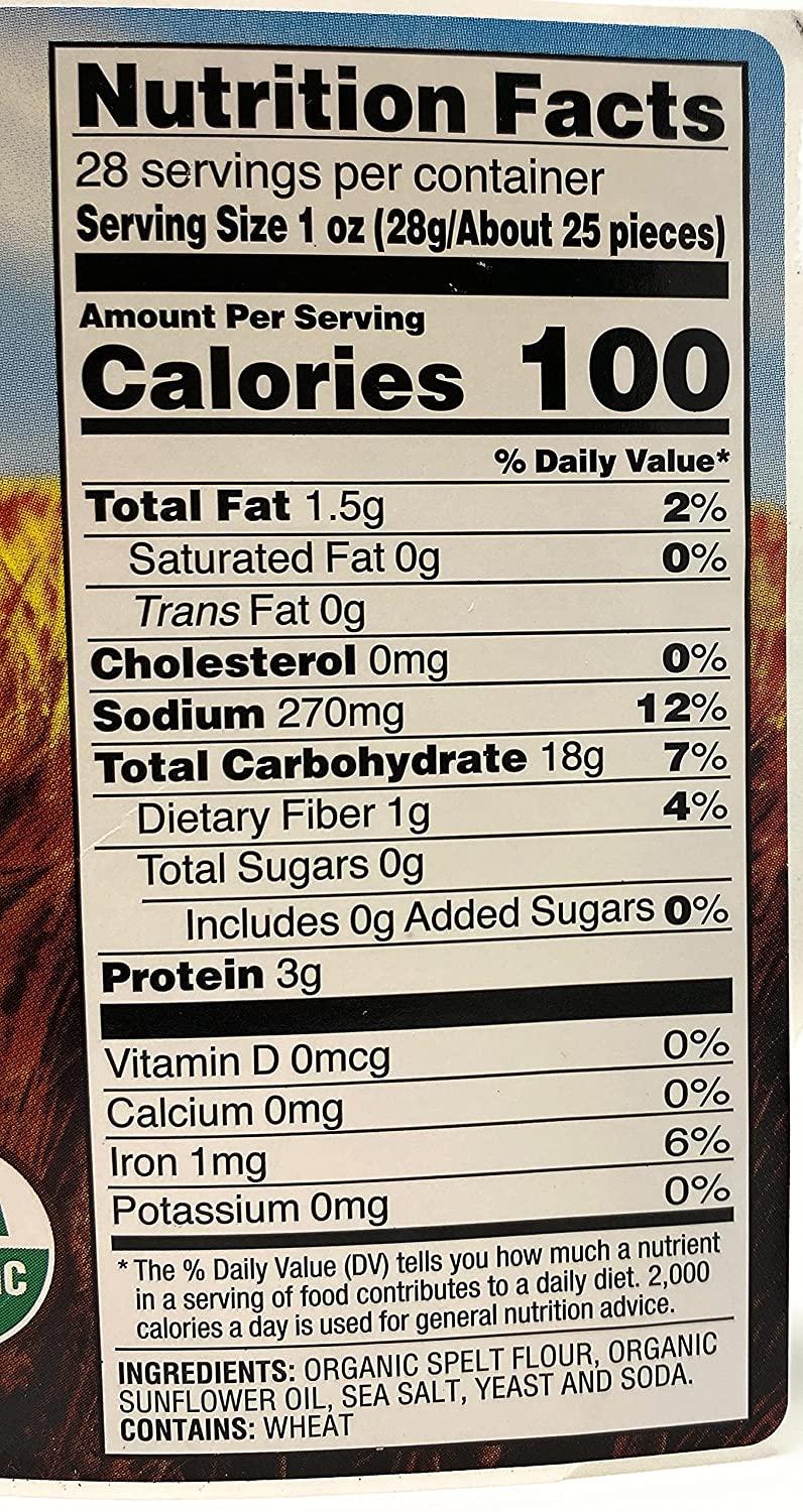 Hanover Organic Ancient Grains Spelt Pretzels 28 Oz. Barrel by Hanover