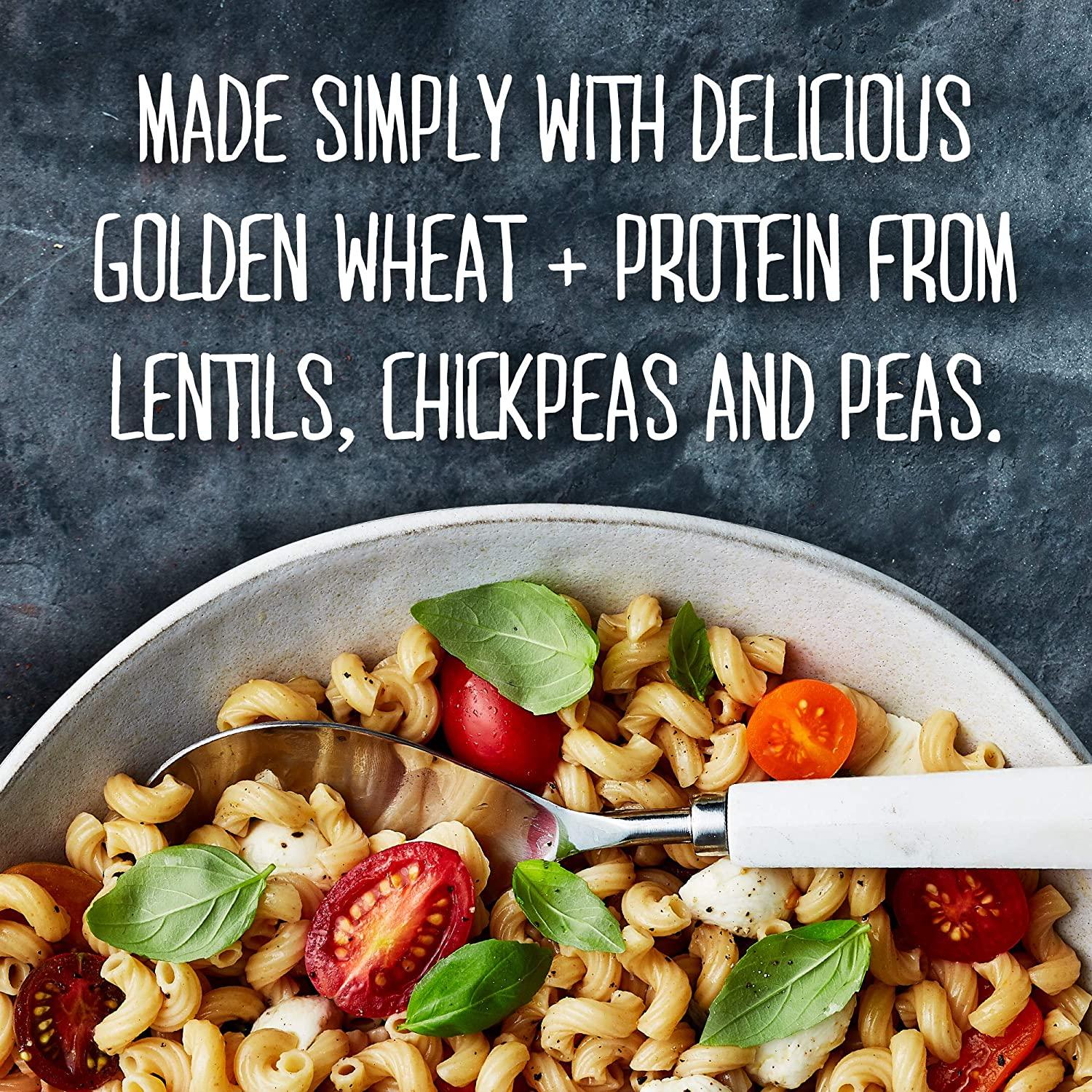 BARILLA Protein+ (Plus) Elbows Pasta Protein from Lentils, Chickpeas & Peas Good Source of