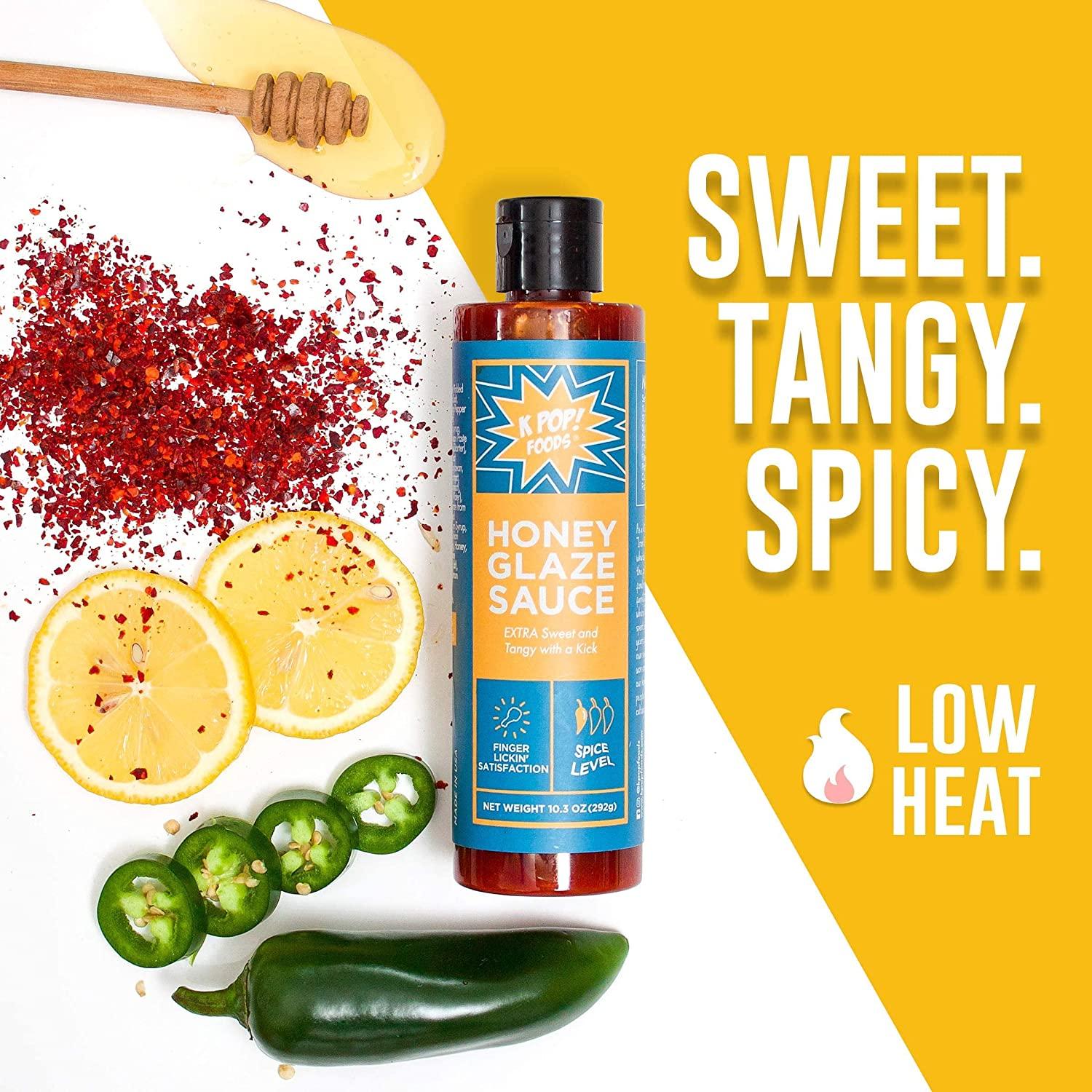 KPOP Foods KTOWN Korean BBQ Sauce Set Kimchi Spicy Mayo, XXX BBQ Hot