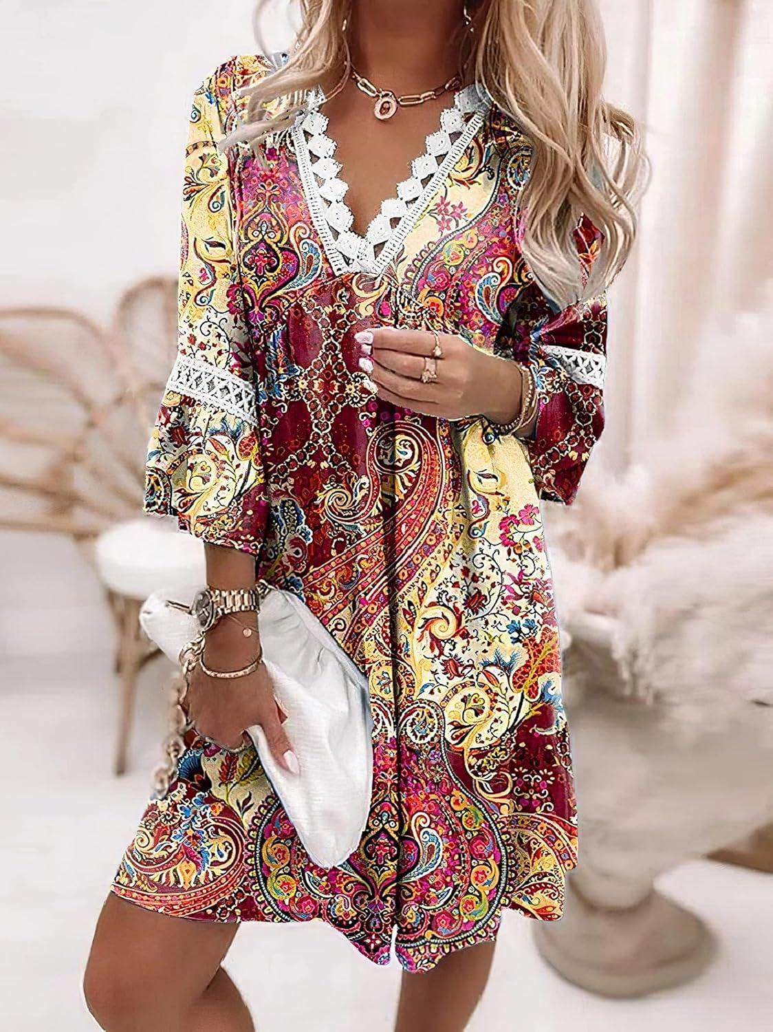 chinese dress ladies Stylish Loose Summer Linen Dress main image 1
