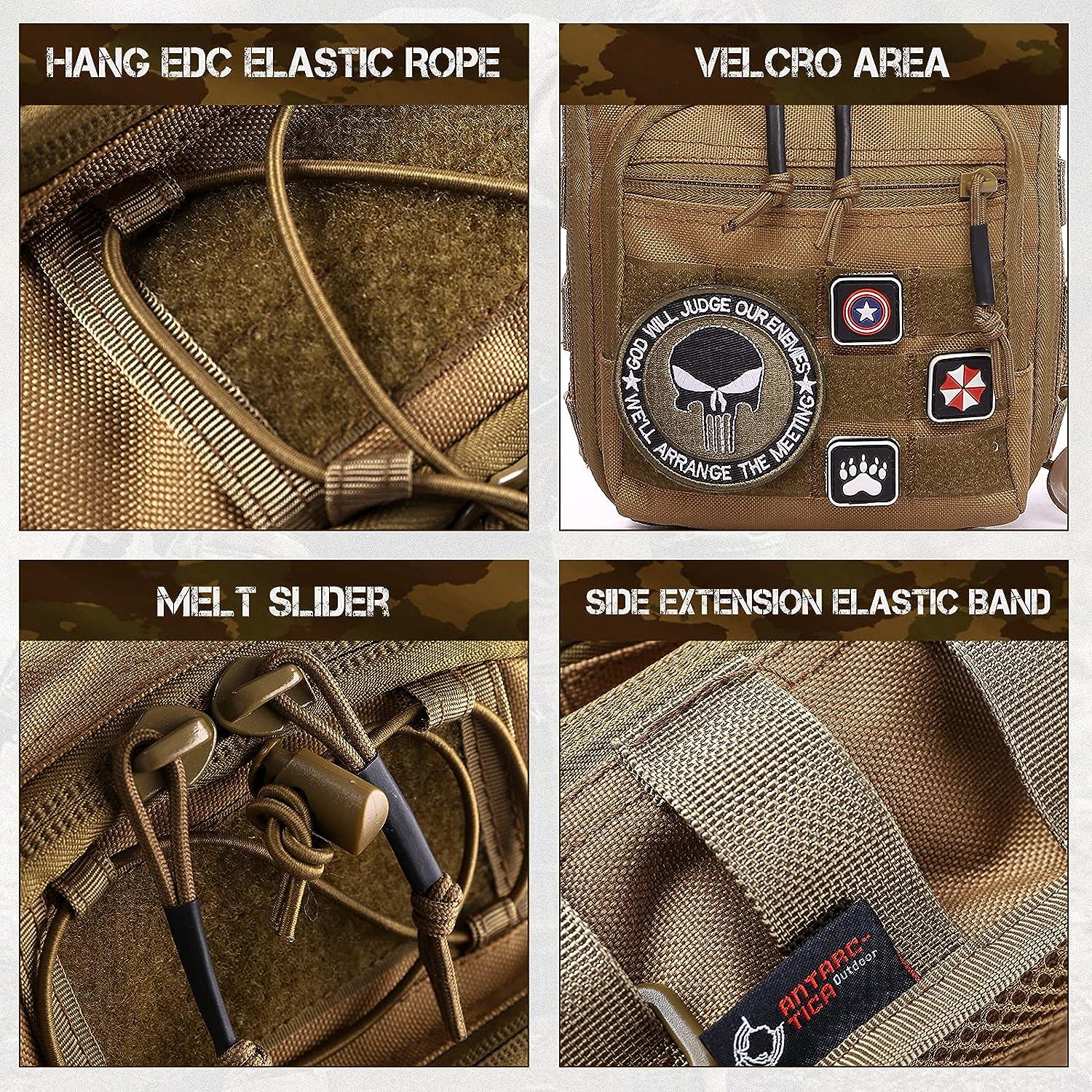 ANTARCTICA Tactical Sling Bag Pack Military Rover Shoulder Bag Molle