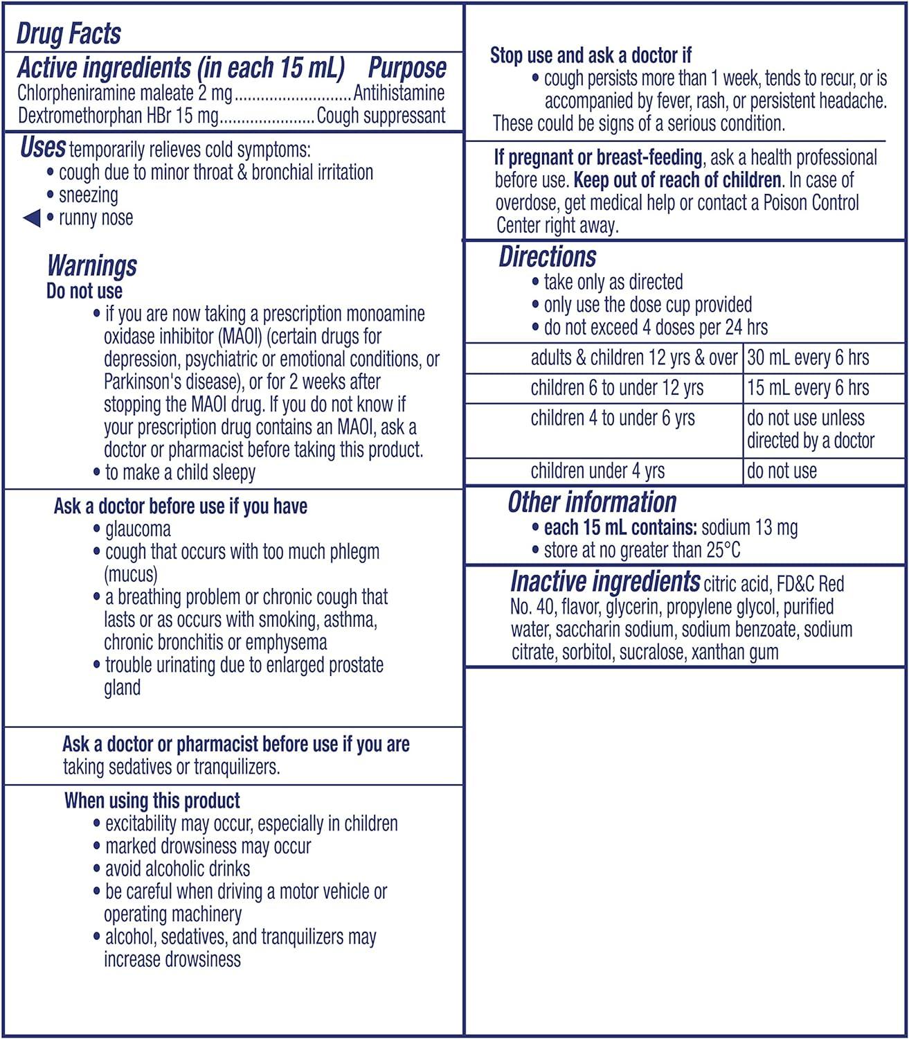 Vicks NyQuil Children's Nighttime Cold & Cough MultiSymptom Relief