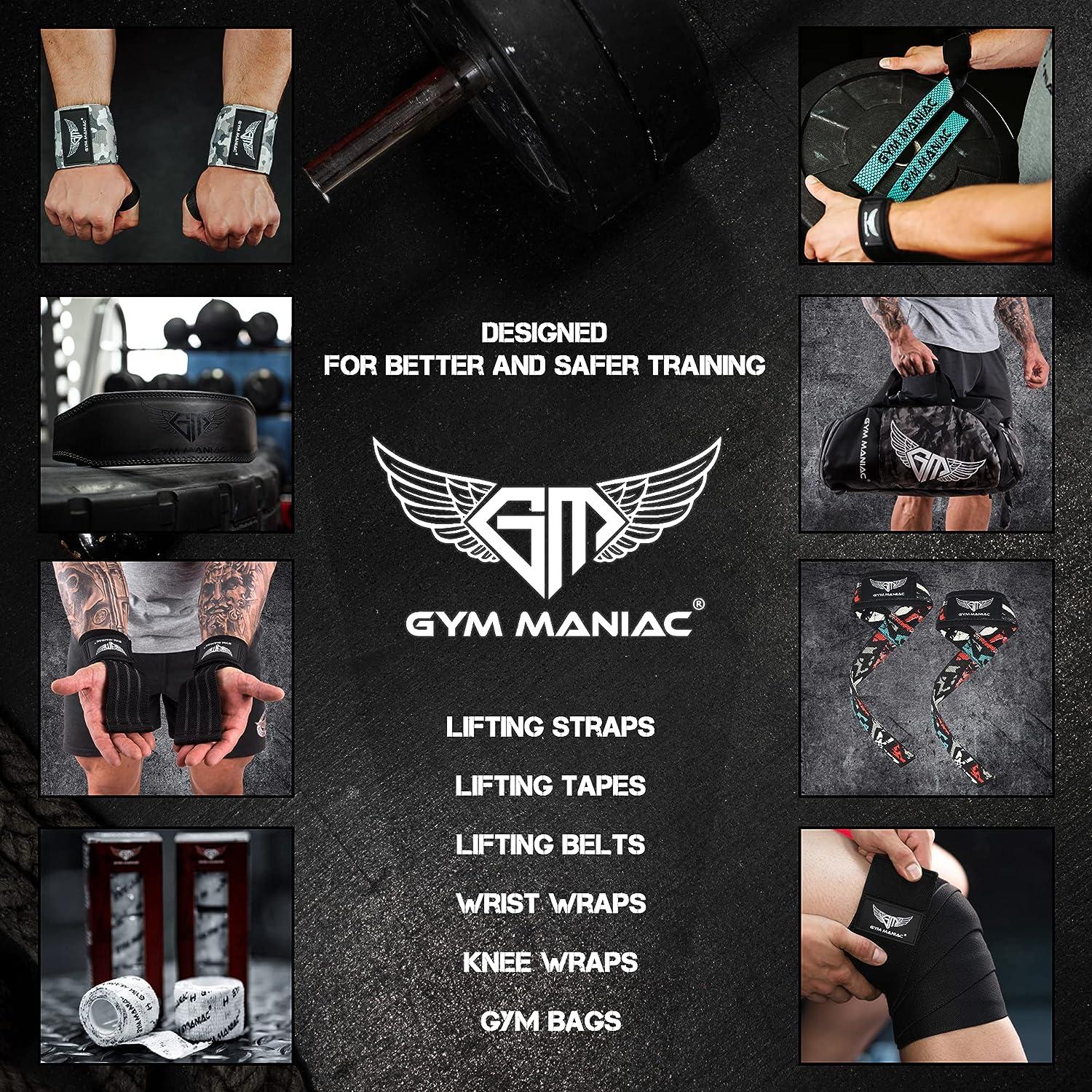 Gym Maniac GM Adhesive Weightlifting Tape Thumb Hand & Wrist Wrap for