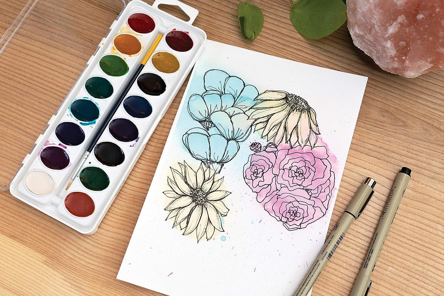 UCreate Mixed Media Art Paper Heavyweight 6 x 9 500 Sheets White