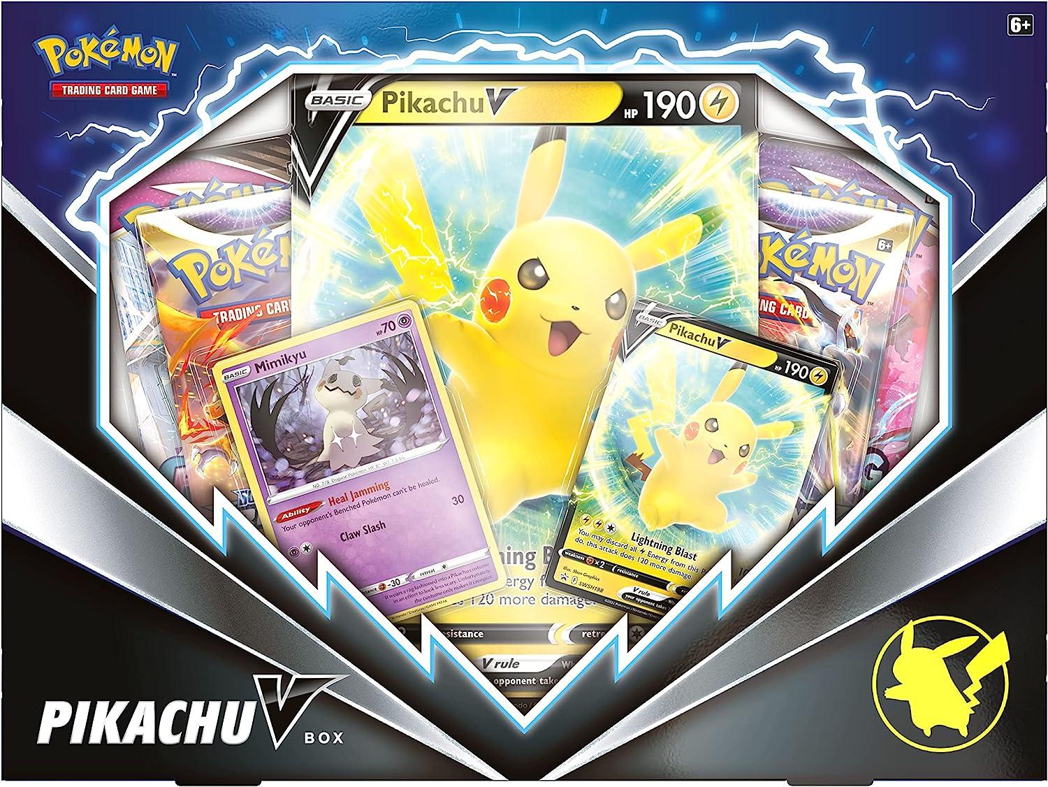 pokemon pack with big card Amazon.com: Pokemon - Random Jumbo Card Lot - x6 (Selection Varys) V - VMAX  - VSTAR - V Union main image 1
