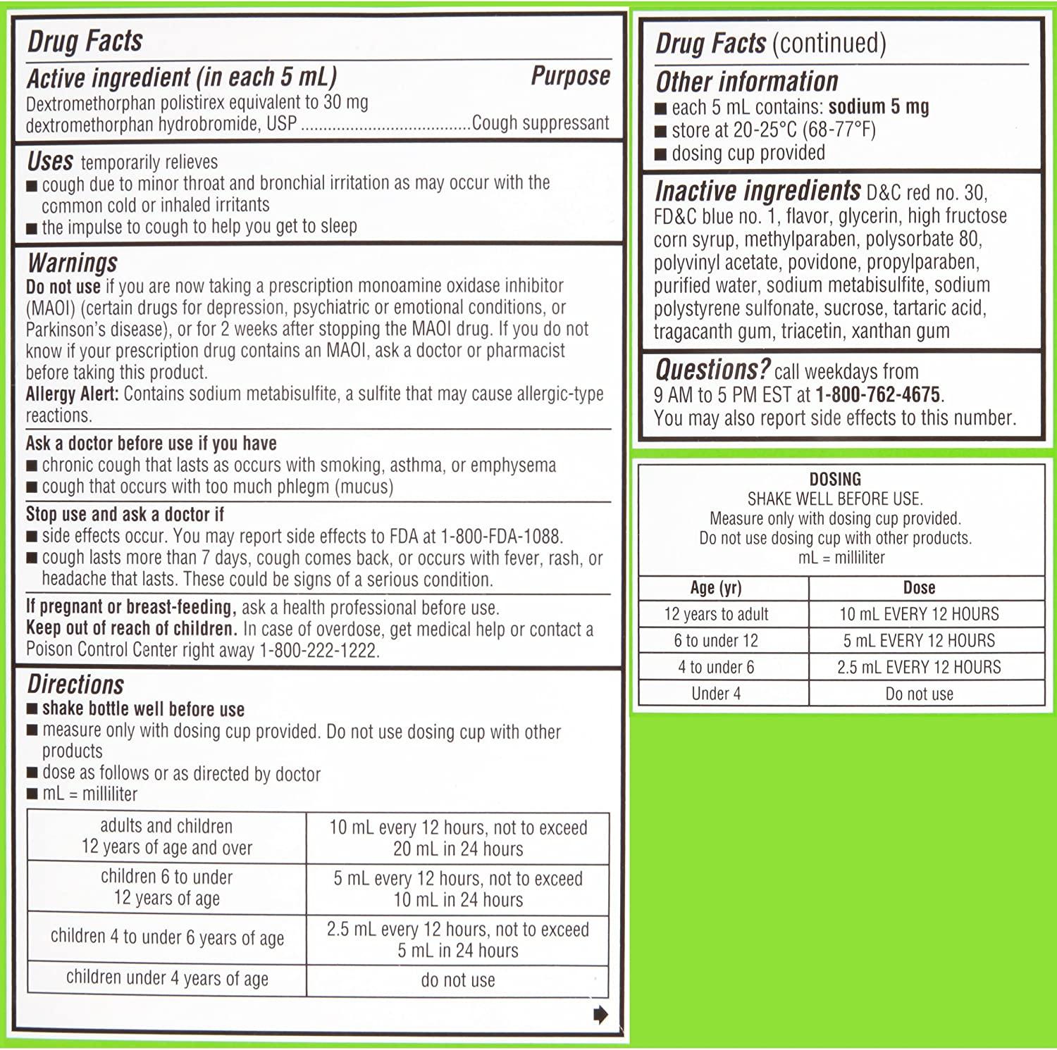 Robitussin ExtendedRelease 12 Hour AlcoholFree Grape Cough Relief 3