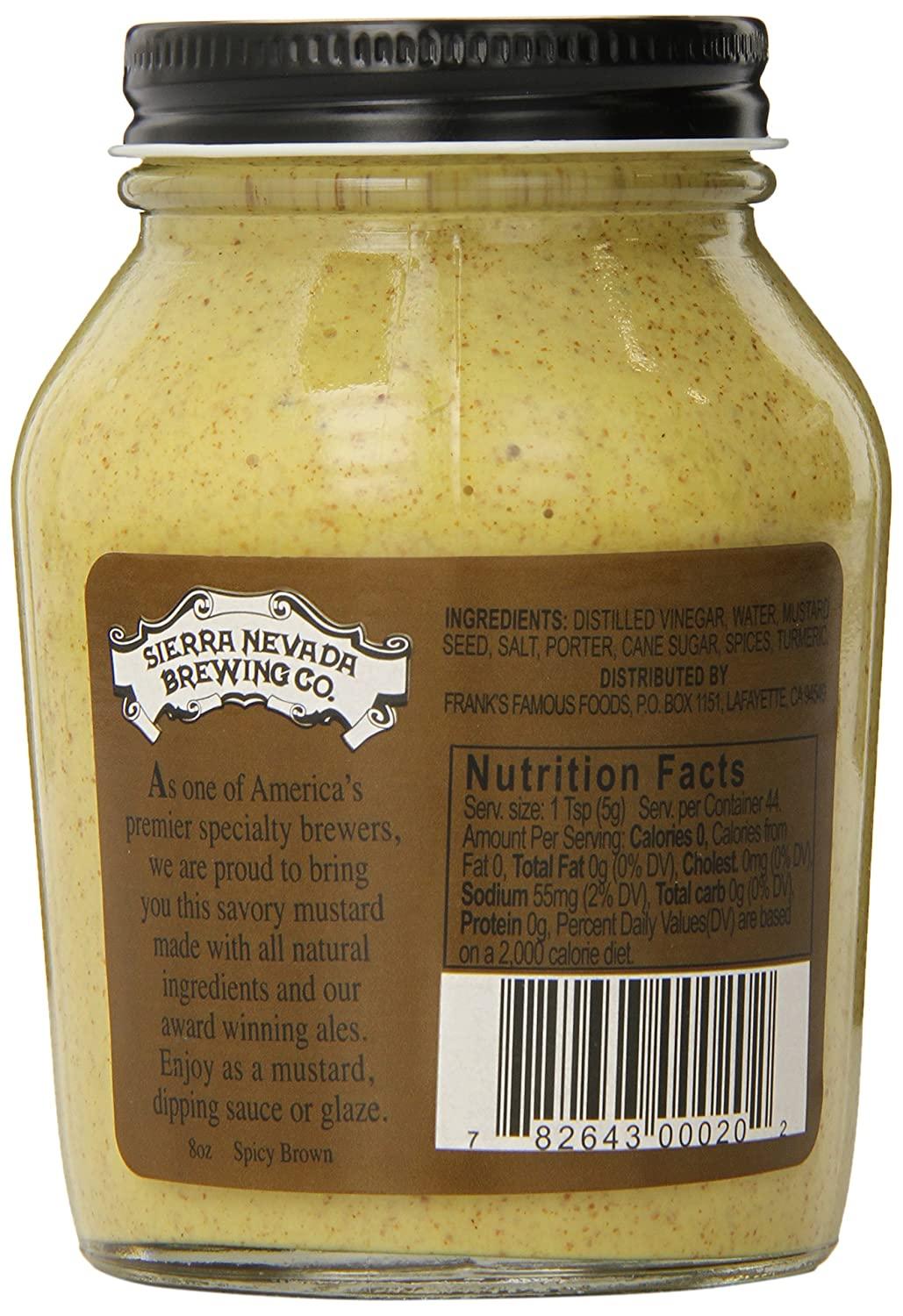 Sierra Nevada Porter and Spicy Brown Mustard, 8 Ounce