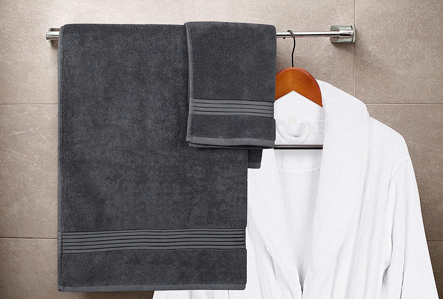 Utopia Towels 8 Piece Luxury Towel Set 2 Bath Towels 2 Hand