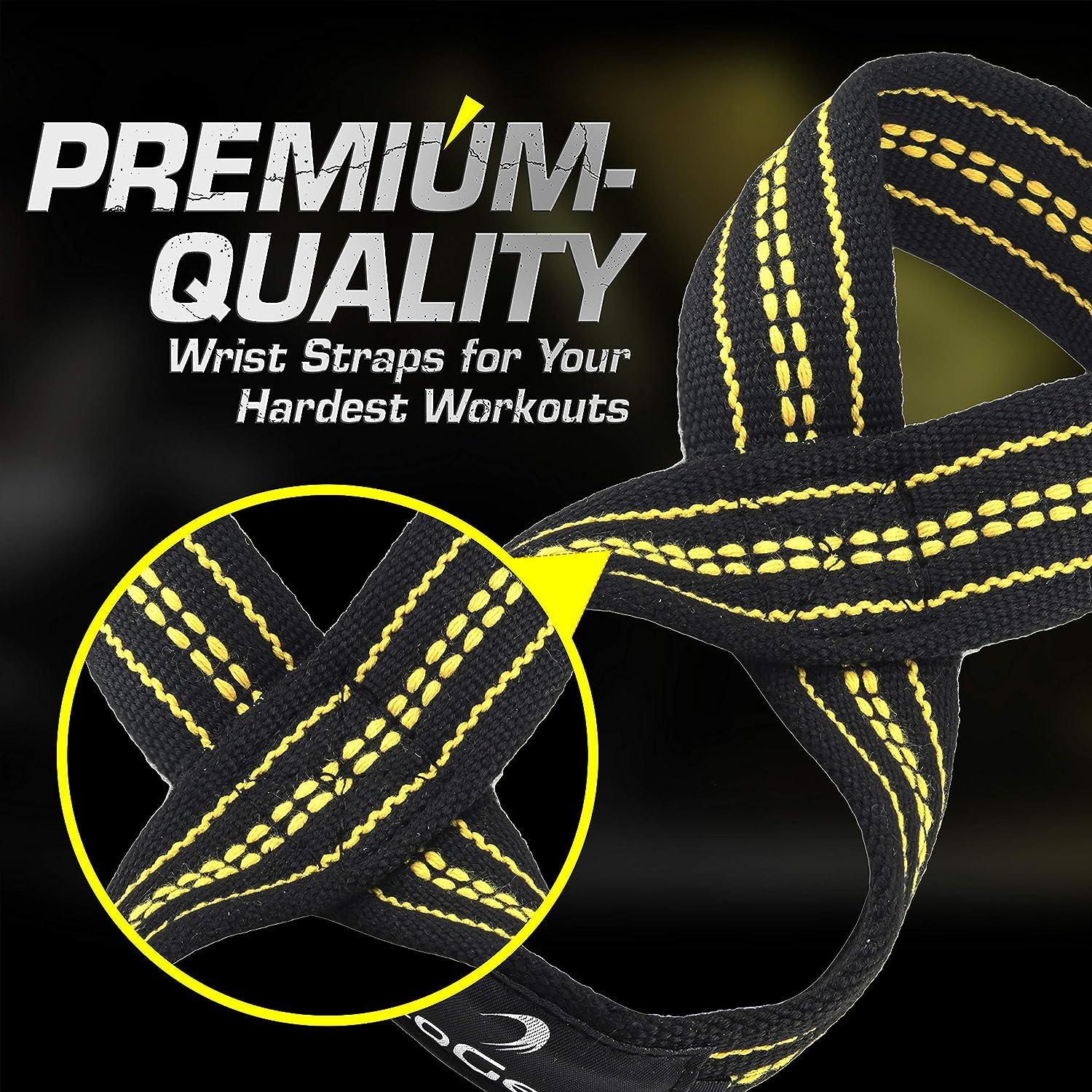 Yellow workout straps 2025