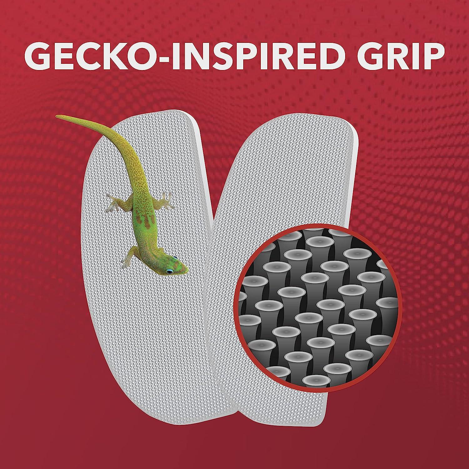 Setex Gecko Grip 1.8mm Thick Anti Slip Eyeglass Nose Pads, (5 Black Pair)  USA Made, Innovative Microstructured Fibers, 1.8mm x 7mm x 16mm 5 Pair Black