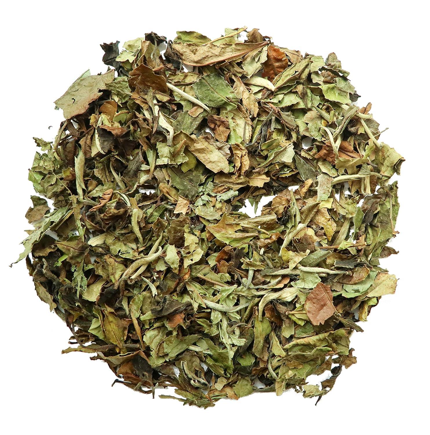 Organic White Tea - Pai Mu Tan Tea Loose 100g - Soft, Fragrant And