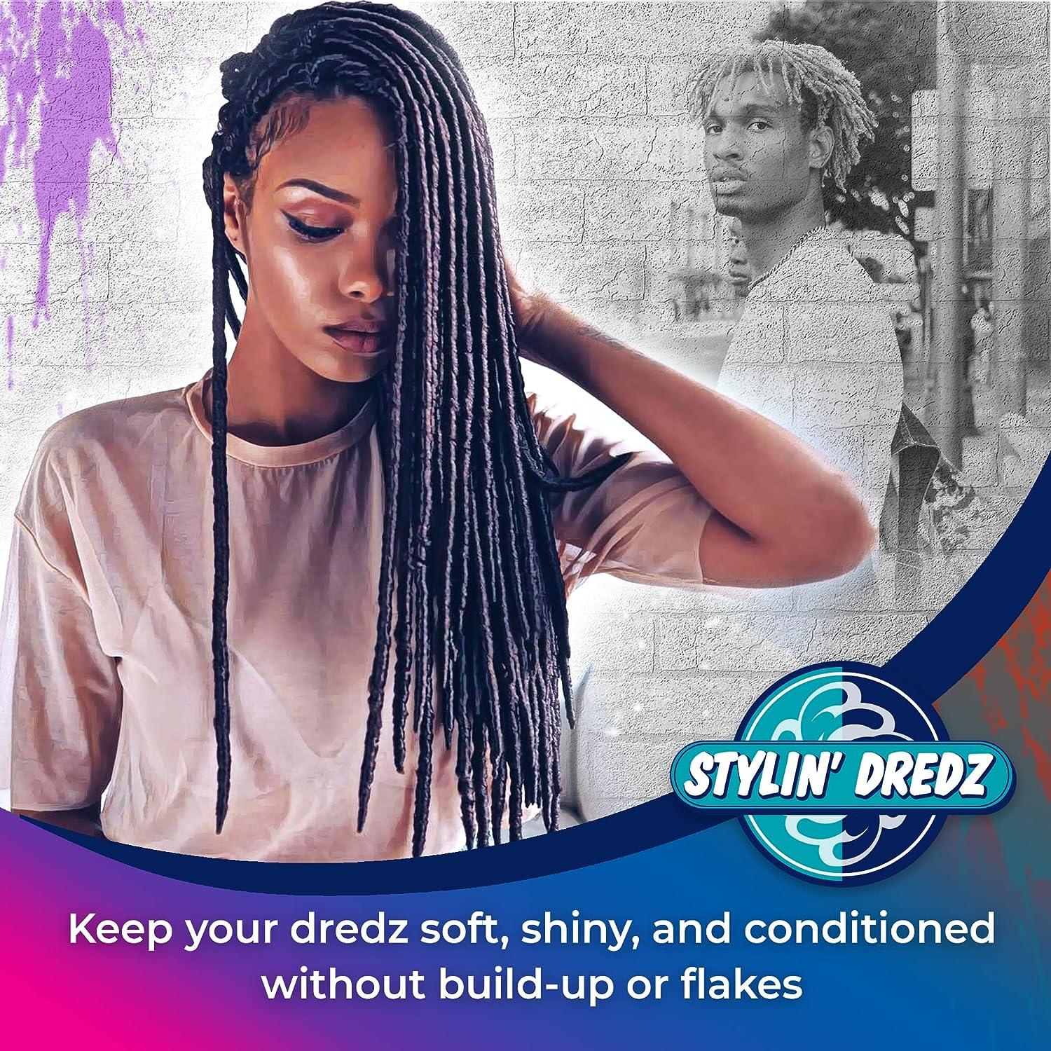 Stylin Dredz Extra Dry Hair Oil Moisturizing Spray with Conditioners