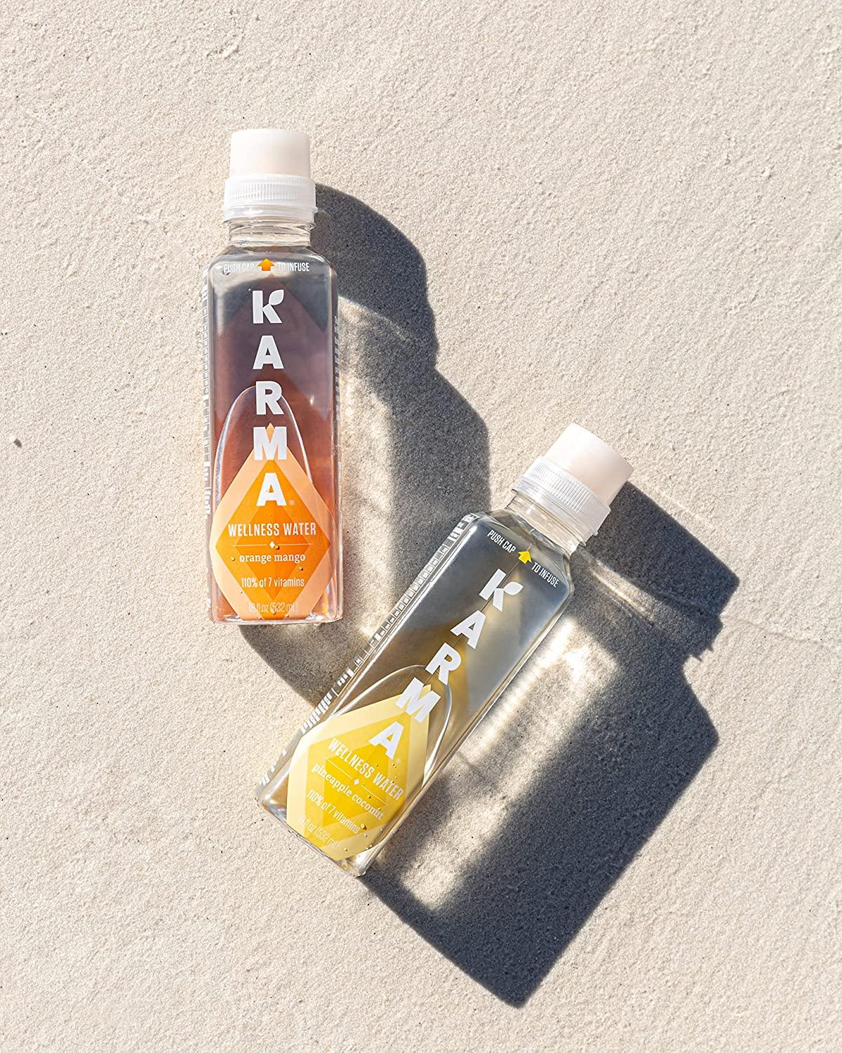 Karma Wellness Pineapple Coconut Flavored Vitamin Water 216 Fl Oz