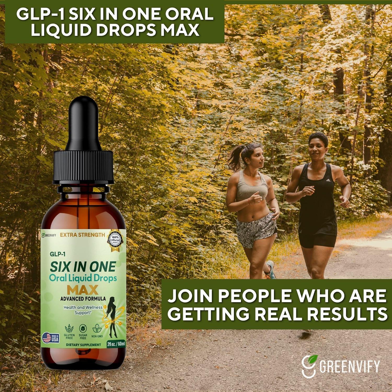 glp 1 oral drops GLP-1 Six in One Oral Liquid Drops Max Extra Strength Advanced Formula 60  Servings 2 fl oz (1) | Buy Now with Express International Delivery