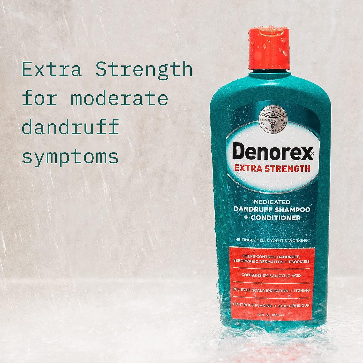 Denorex Extra Strength Anti Dandruff Shampoo & Conditioner Treatment