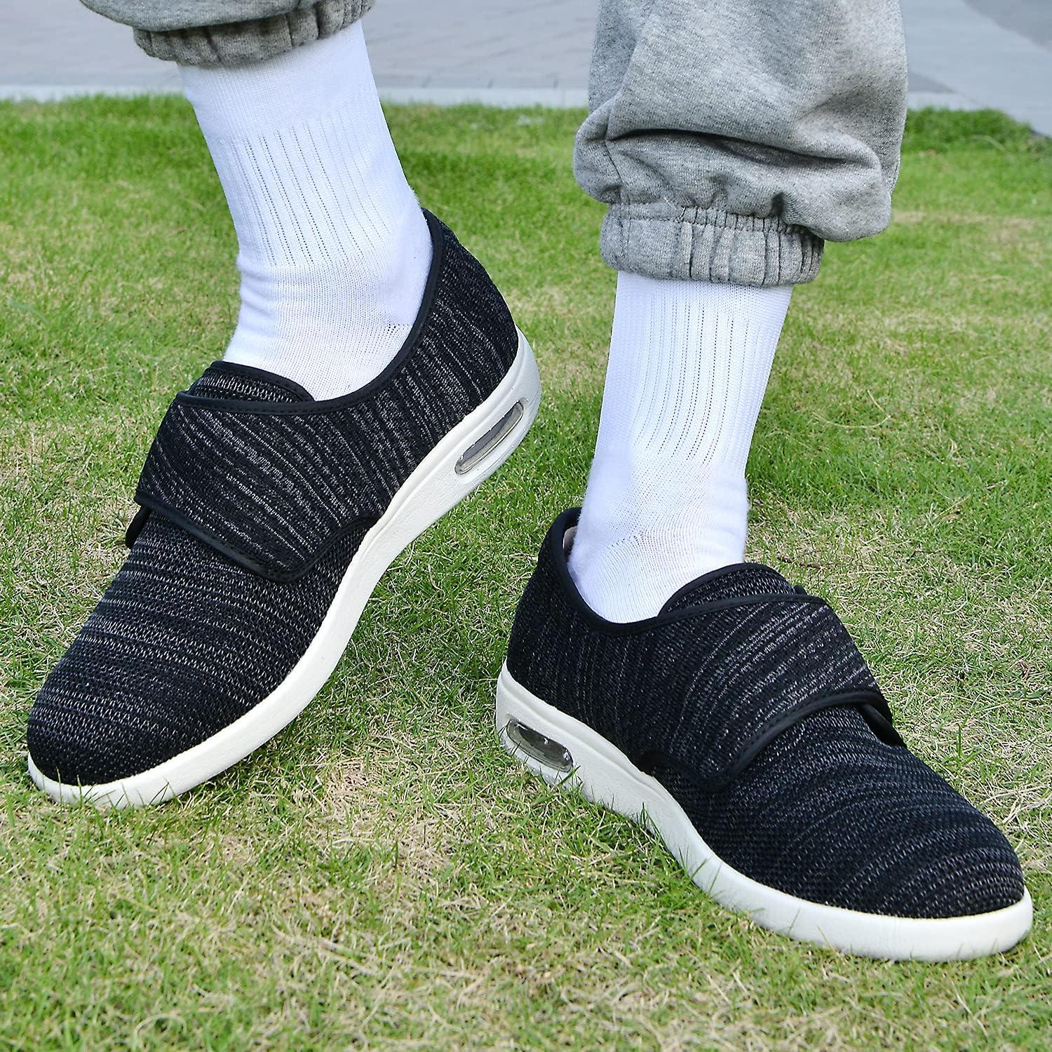 Womens Wide Width Diabetic Shoes with Adjustable Closure Non