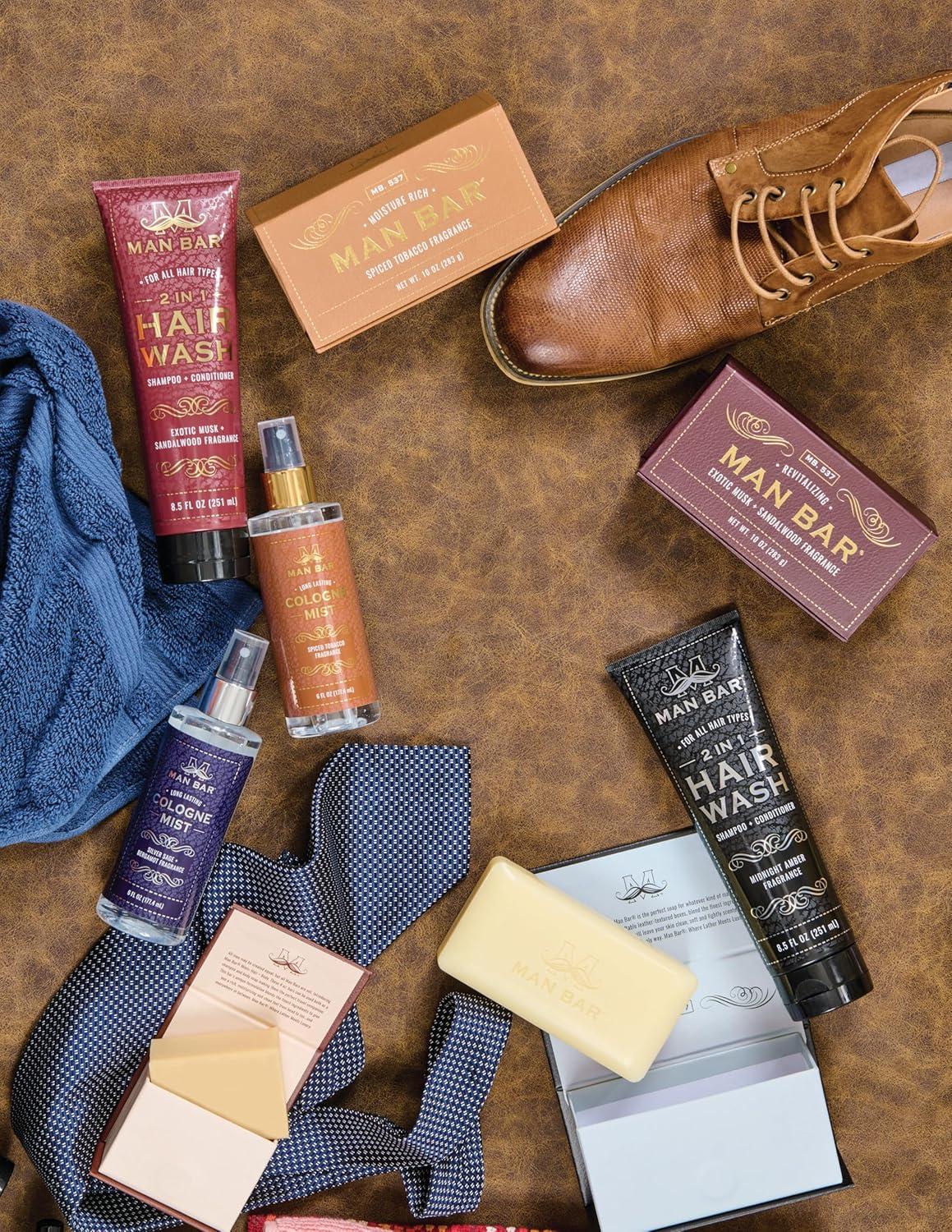 tobacco delivery san francisco San Francisco Soap Company MAN BAR Cologne Mist Spiced Tobacco - Long  Lasting - Created with the Man in Mind - 6 fl oz | Buy Now with Express  International Delivery
