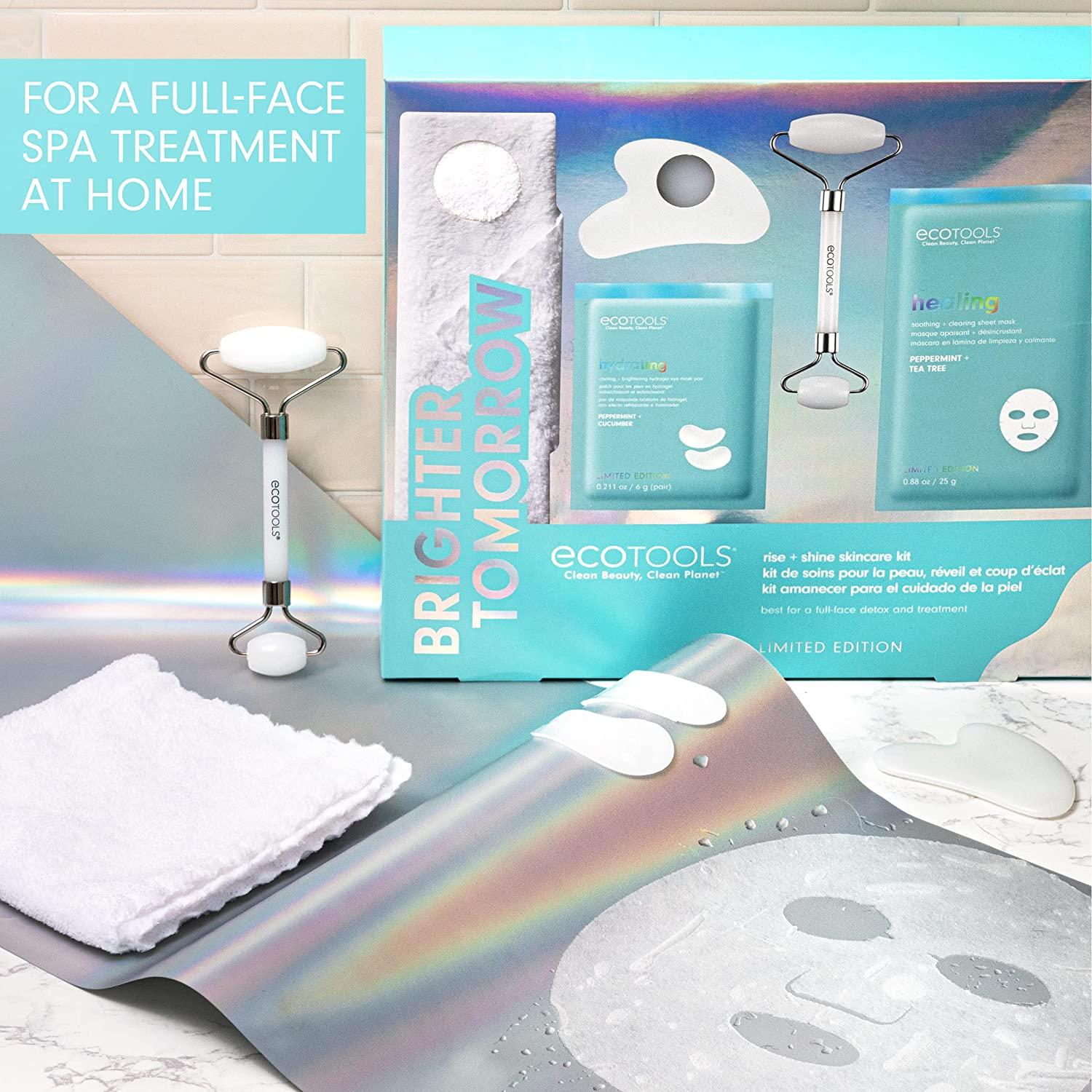 EcoTools Brighter Tomorrow Rise and Shine Skincare Kit 5 Piece Gift Set