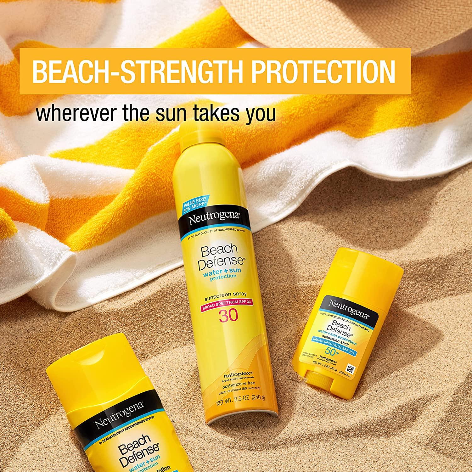 Neutrogena Beach Defense Sunscreen Stick SPF 50+ oz