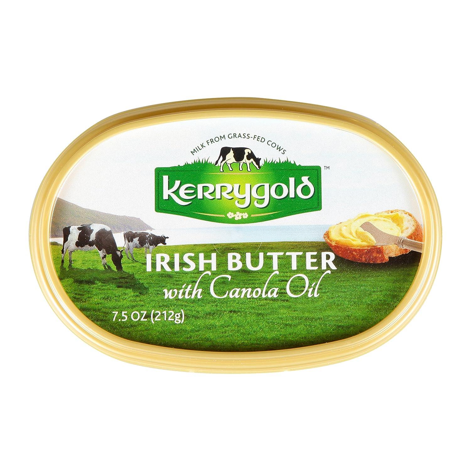 KERRYGOLD BUTTER 7.5 OZ SPREADABLE W/CANOLA OIL TUB