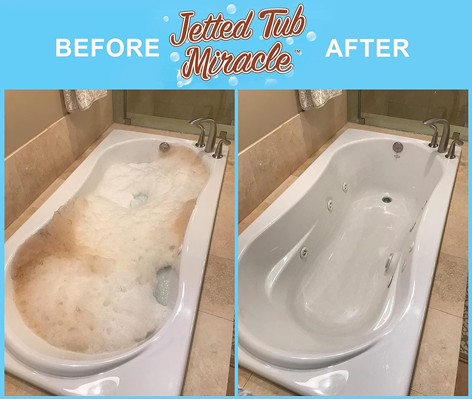 Jetted Tub Miracle - Jacuzzi Tub Jet Cleaner, Whirlpool Bathtub
