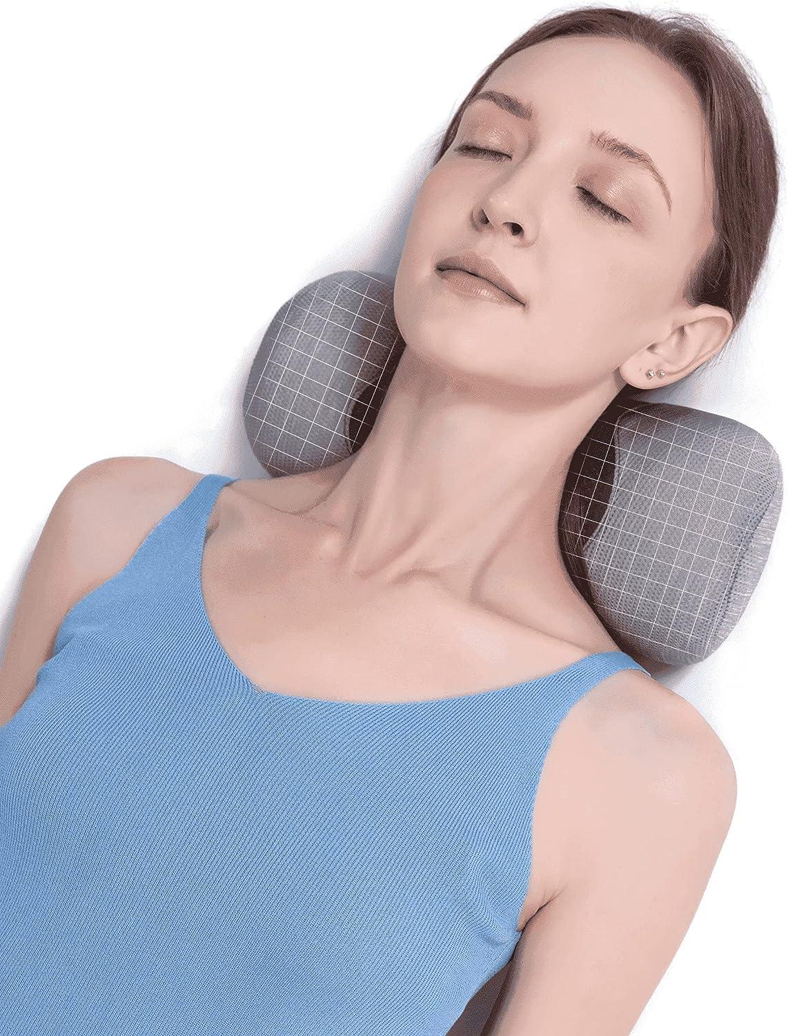 Bespilow Memory Foam Cervical Neck Support Pillow Neck Roll