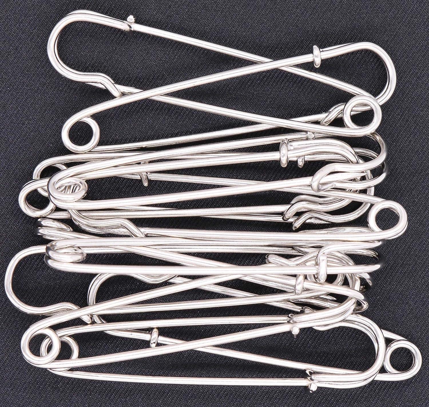 10Pcs Safety Pins Large Giant 5 Inch Pin For Heavy Duty Laundry