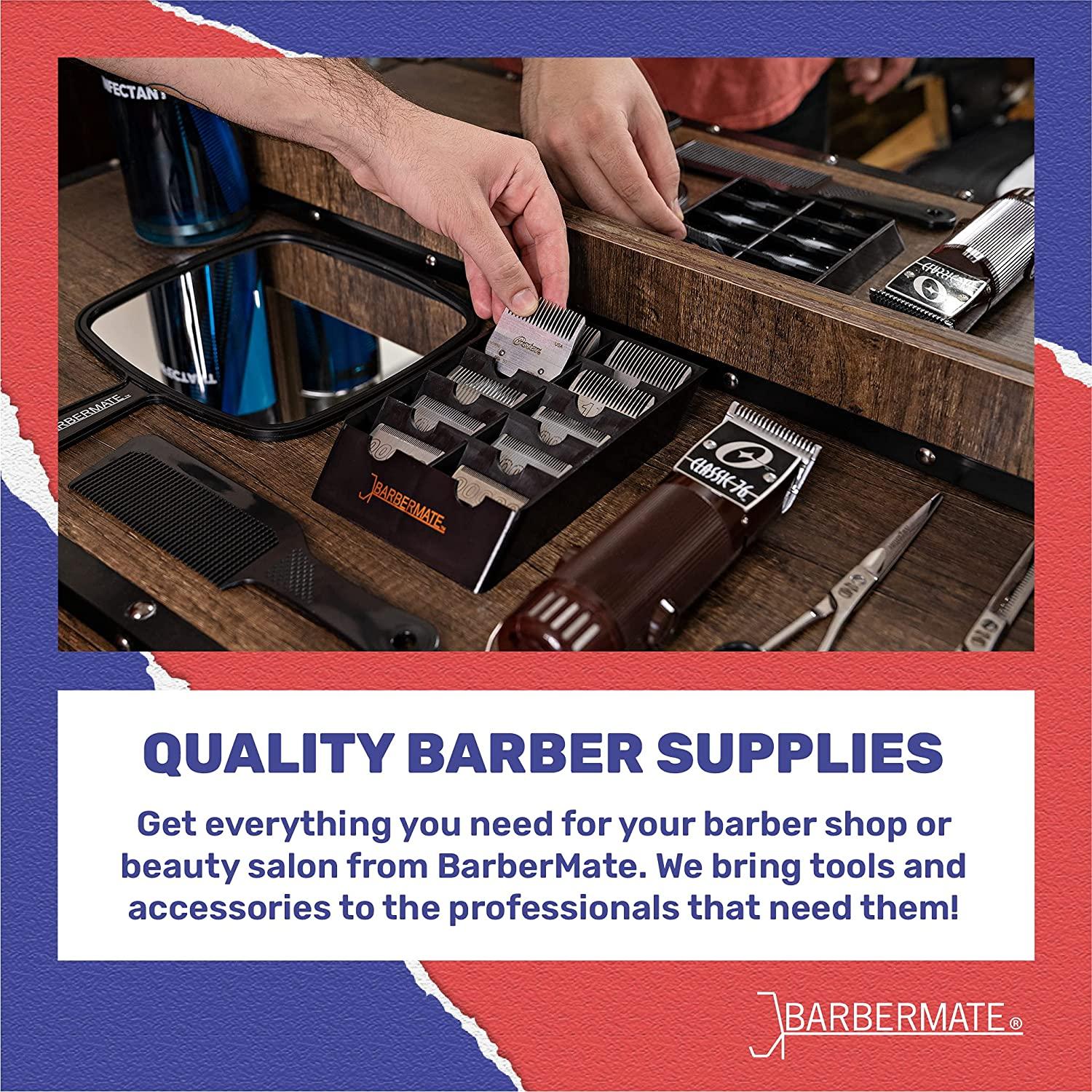 BarberMate Blade Rack Storage Tray - Holds 10 Clippers | Black | Buy ...