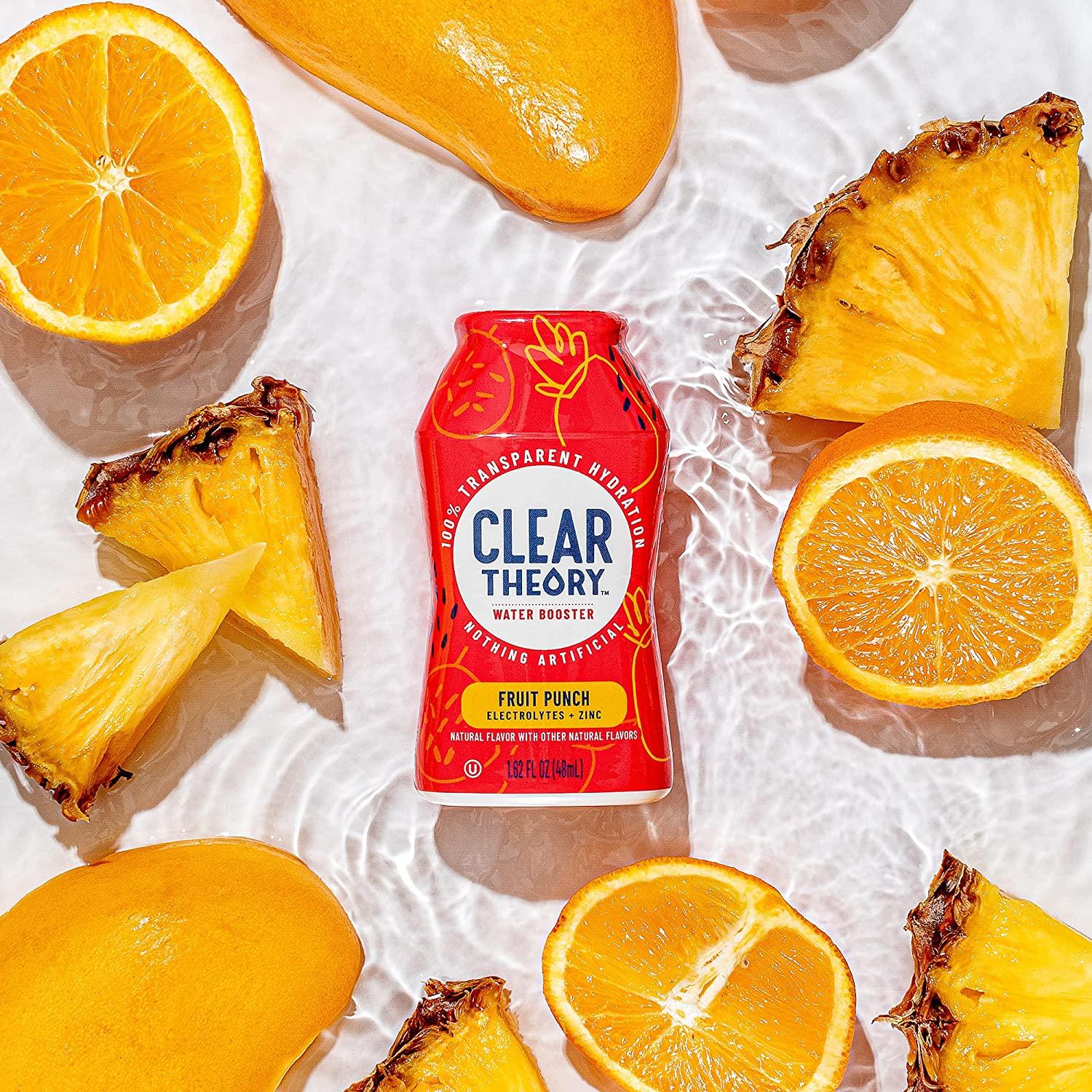 Clear Theory Water Flavoring Drops, Electrolytes Drink Mix, Water