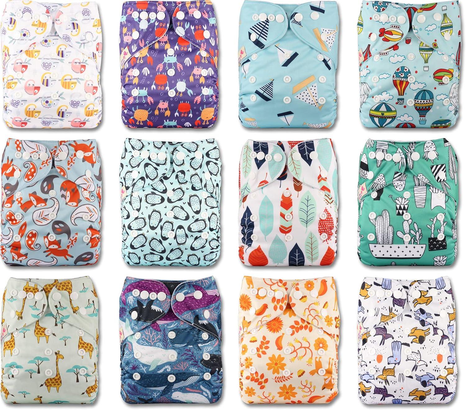 Littl & Bloomz] pañal de natación reutilizabl para bebé, 1
