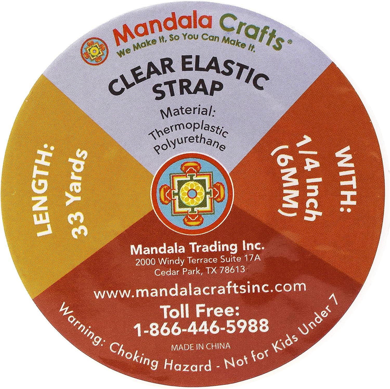 Mandala Crafts Tear Away Stabilizer for Embroidery - Machine and