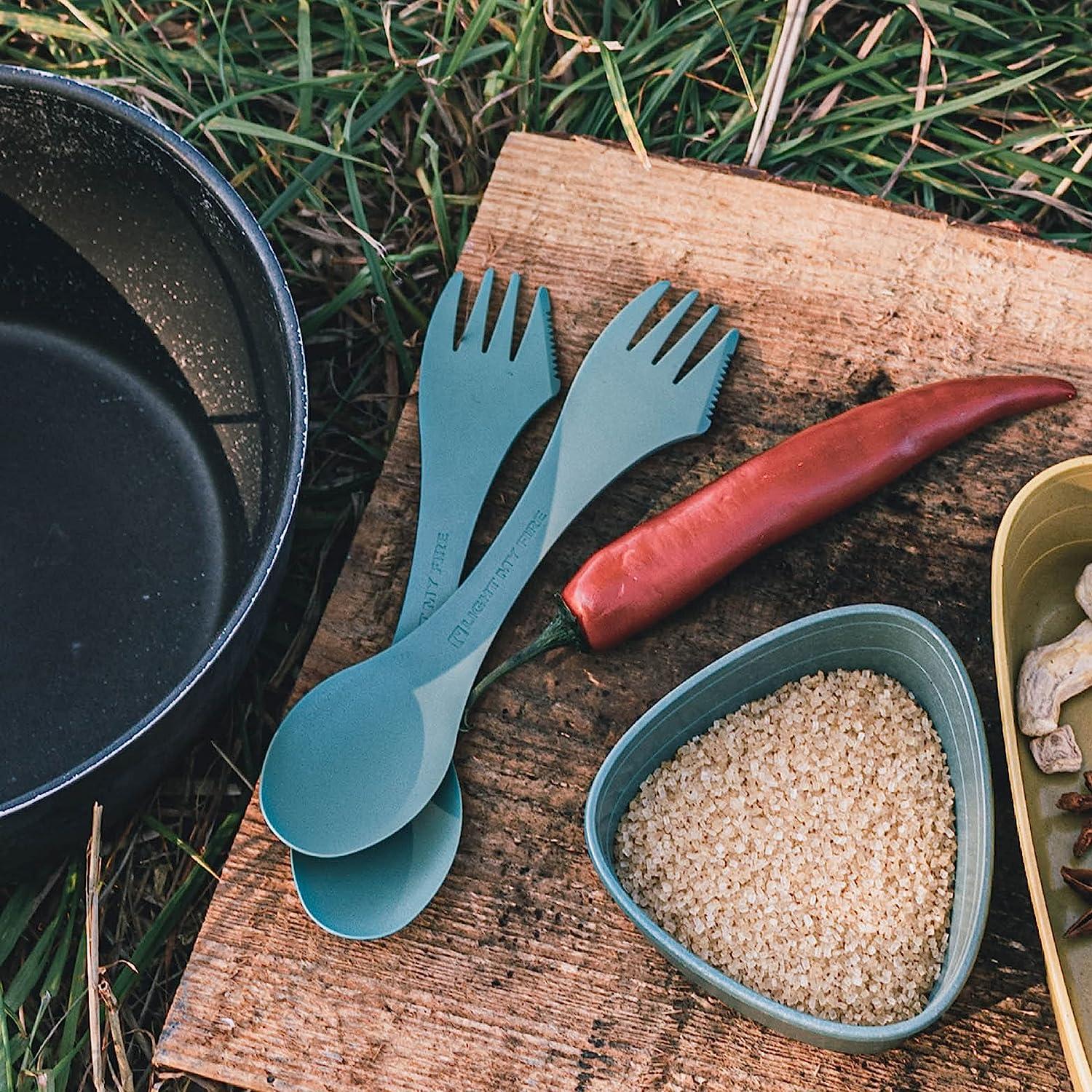 Light My Fire Camping Spork Sporks Reusable BPA Free BioBased