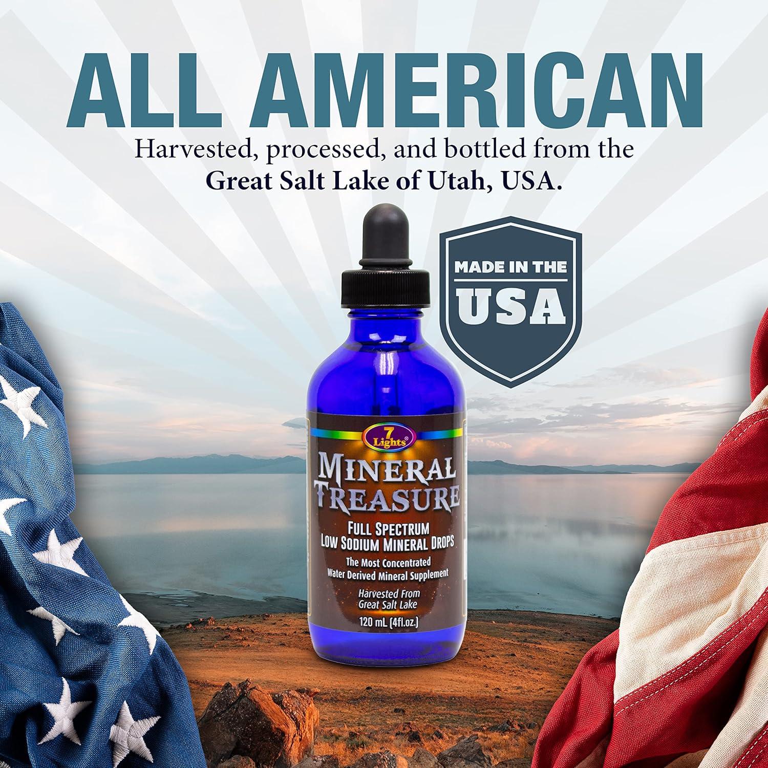 Mineral Treasure Full Spectrum Low Sodium Concentrated Mineral Drops