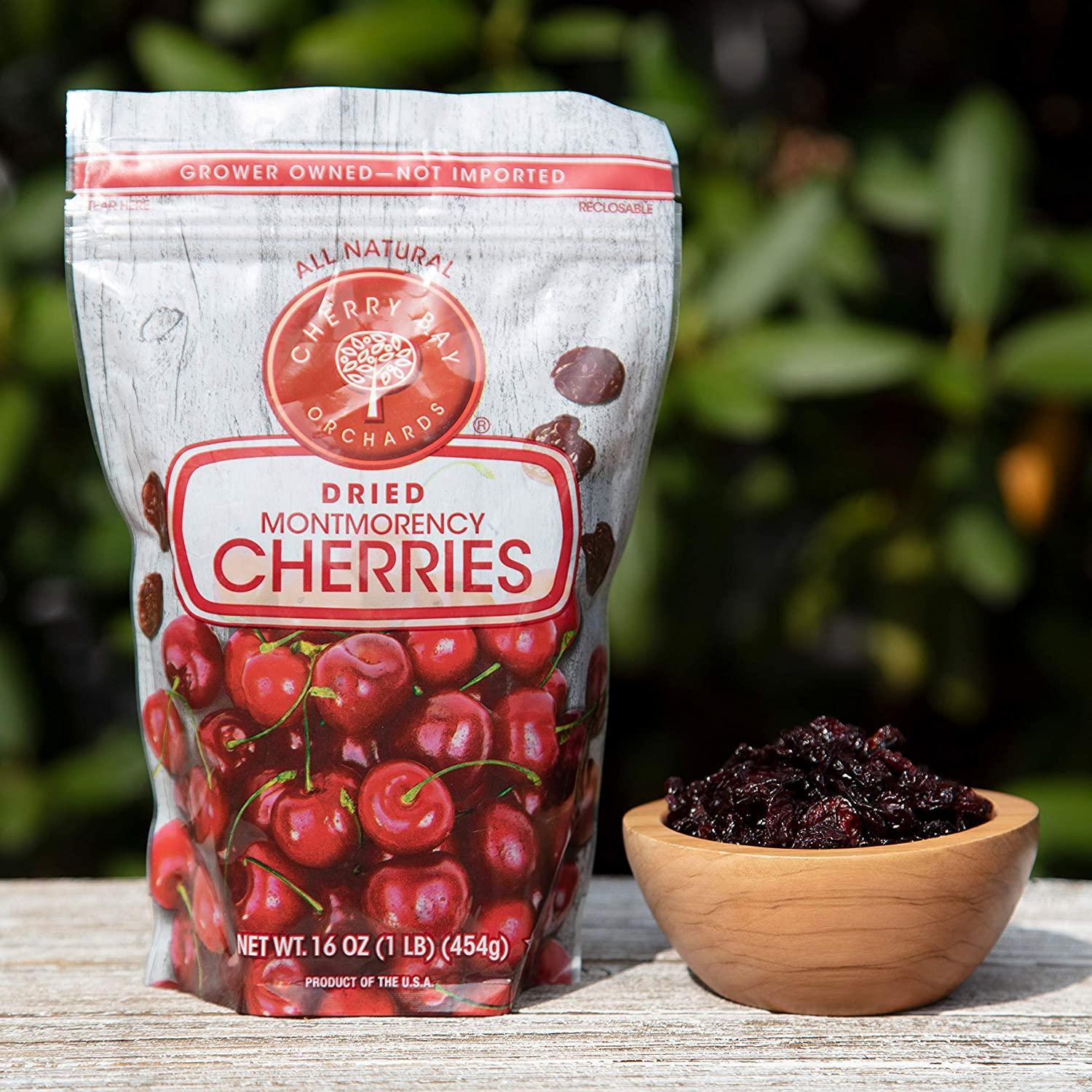 Cherry Bay Orchards Dried Montmorency Tart Cherries Pack of Two 16