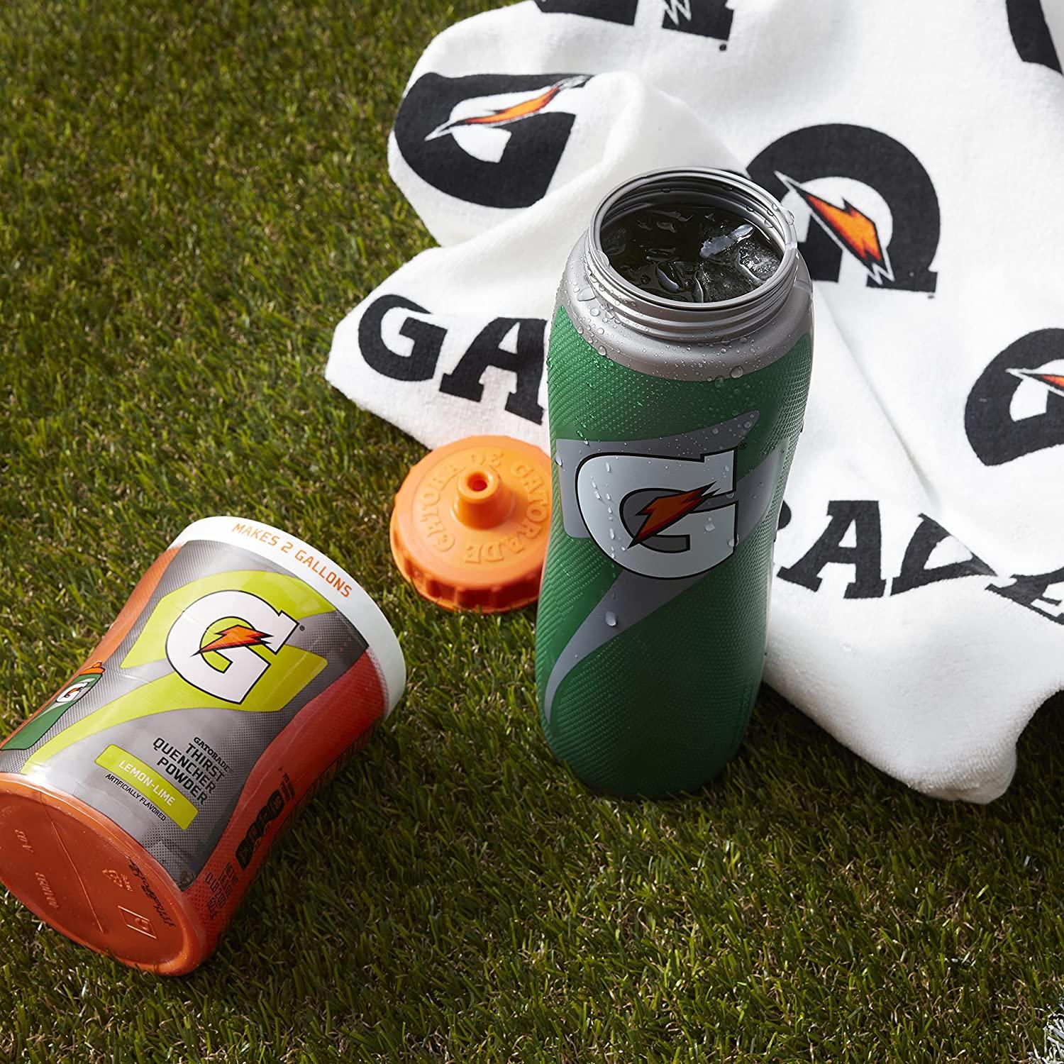  Gatorade 32oz Gator-skin Bottle, Green, One Size : Sports &  Outdoors