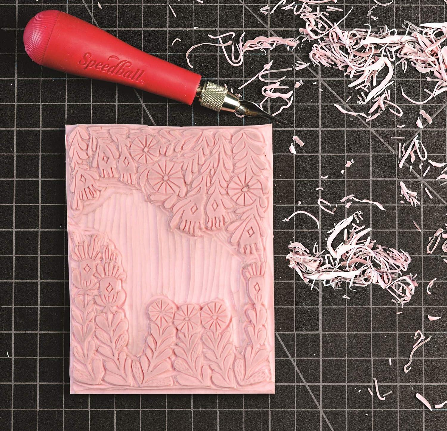 Speedball Linoleum Cutter Kit Assortment #1 - Linocut Carving