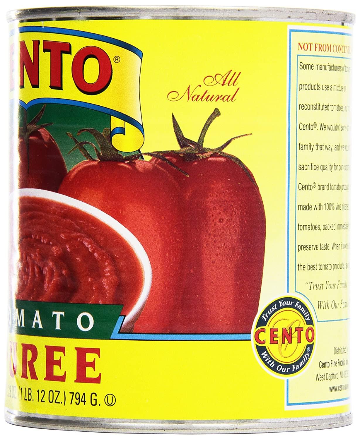 CENTO Tomato Puree, 28 Oz