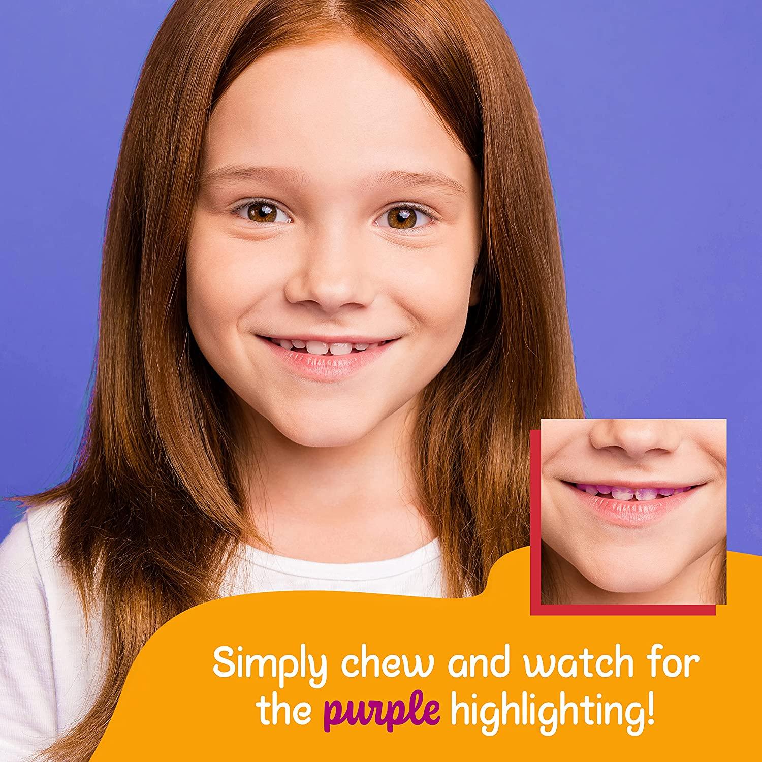 Plaque Disclosing Tablets, Dental Disclosing Tablets, A Teeth Coloring