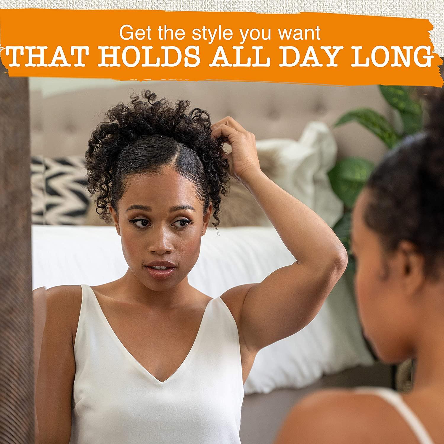 Maui Moisture Curl Quench + Coconut Oil UltraHold Gel 12oz Vegan, Paraben & Silicone Free