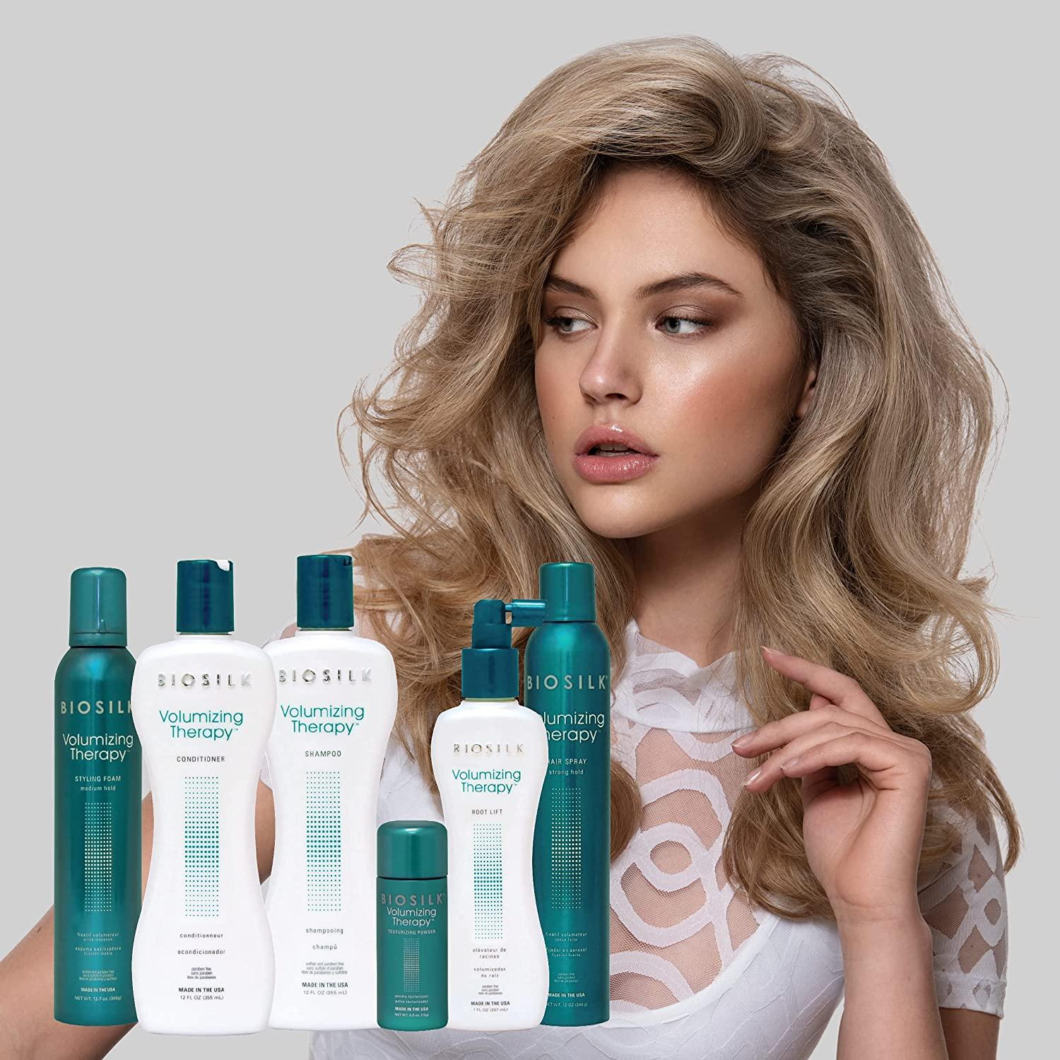 Biosilk Volumizing Therapy Styling Foam, 12.7 Ounce