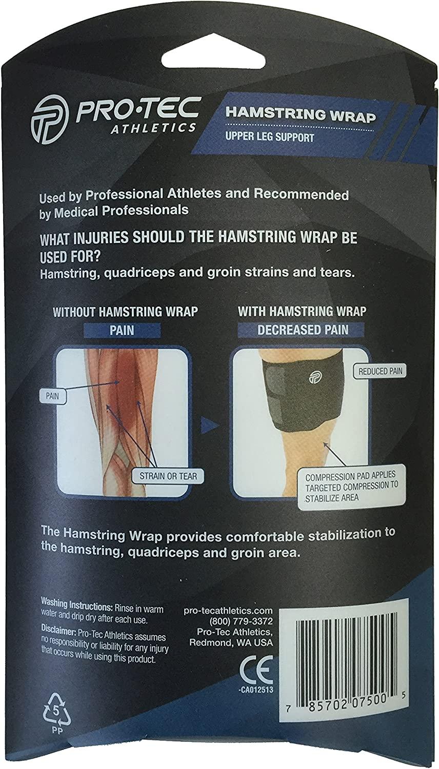 ProTec Hamstring Compression Wrap Black