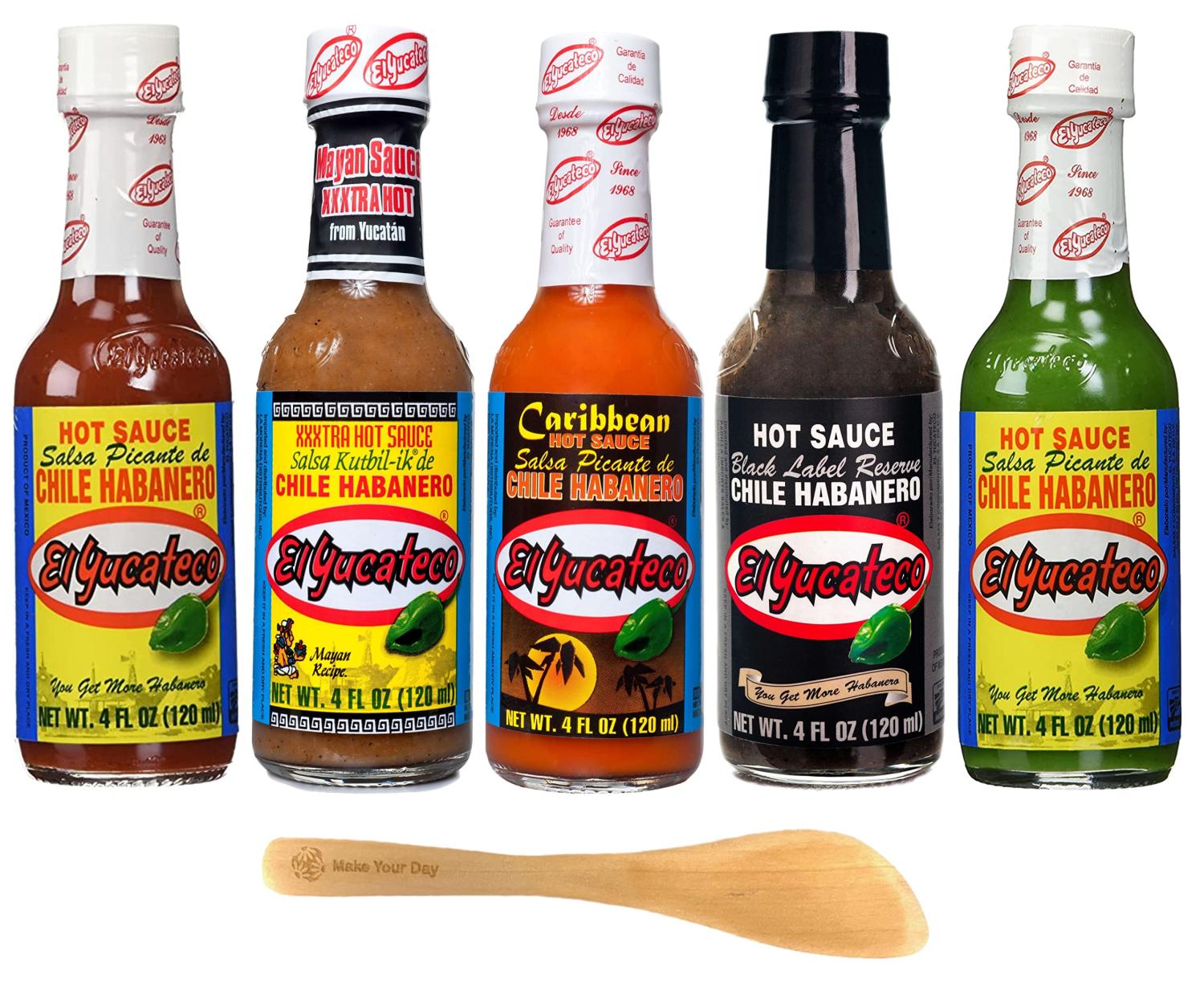 El Yucateco Chile Habanero Hot Sauce, Red Habanero, XXXtra Hot