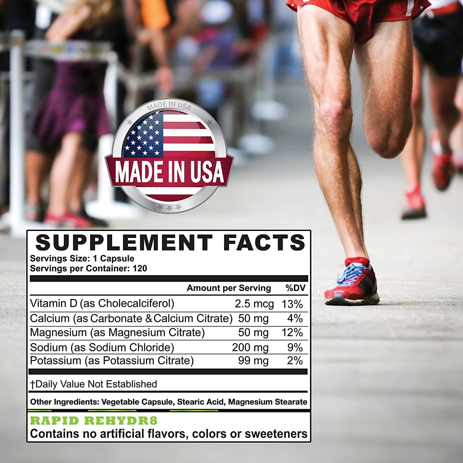 Elite Electrolyte Tablets 120 Pack for Energy & Recovery Gluten