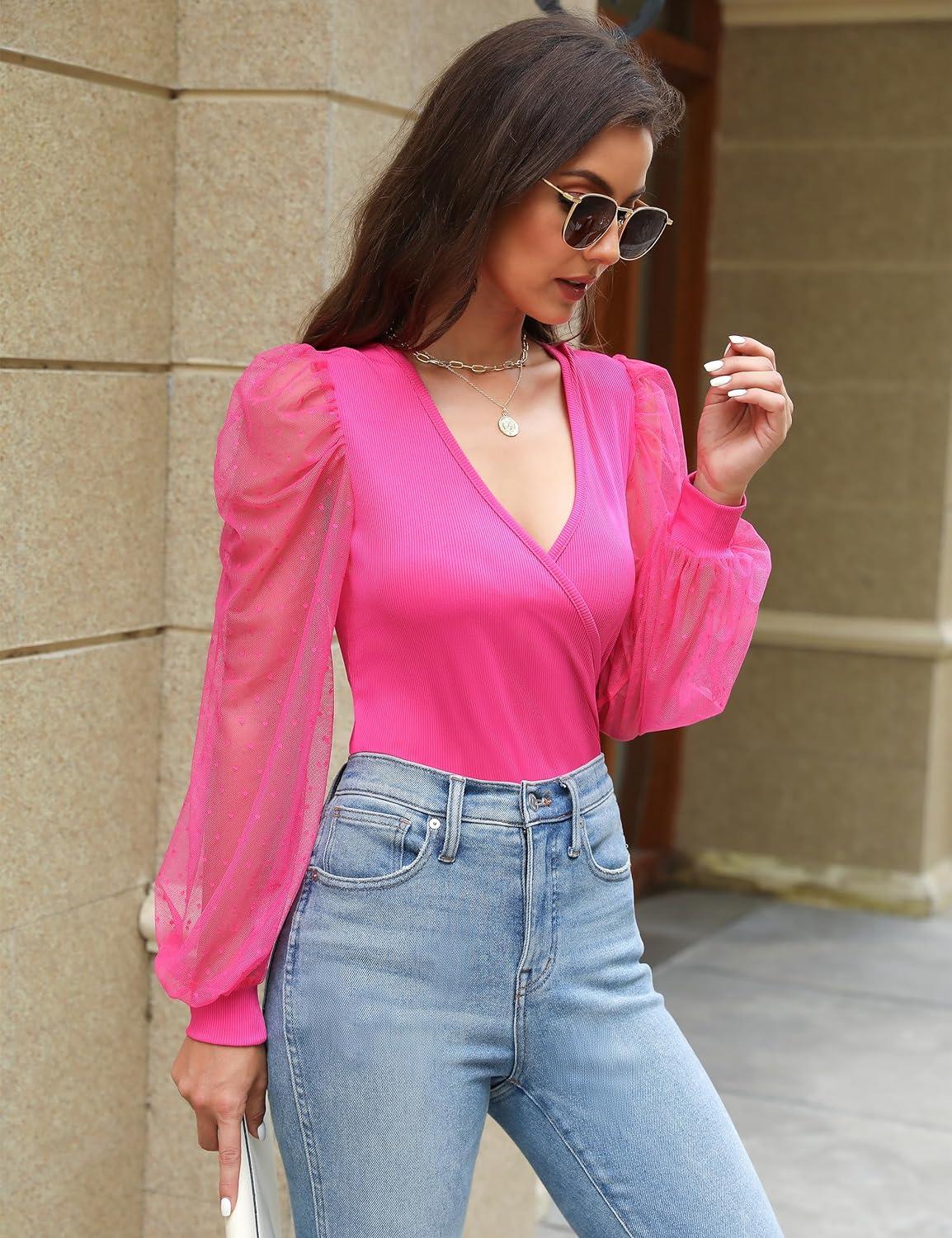 pois blouse tee ピンク pois ポワ blouse tee pink pois ポワ blouse