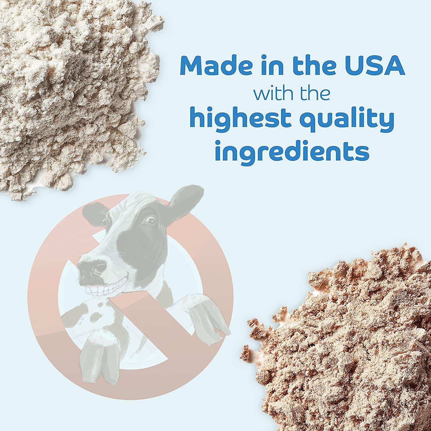 No Udder Protein Dairy Free Vegan Soy Free Protein Powder, Vanilla Delight