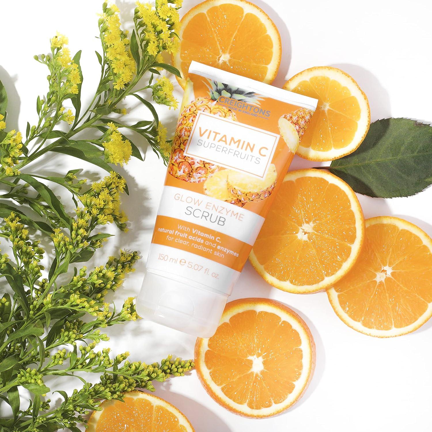 Creightons Vitamin C Superfruits Glow Enzyme Scrub Energising