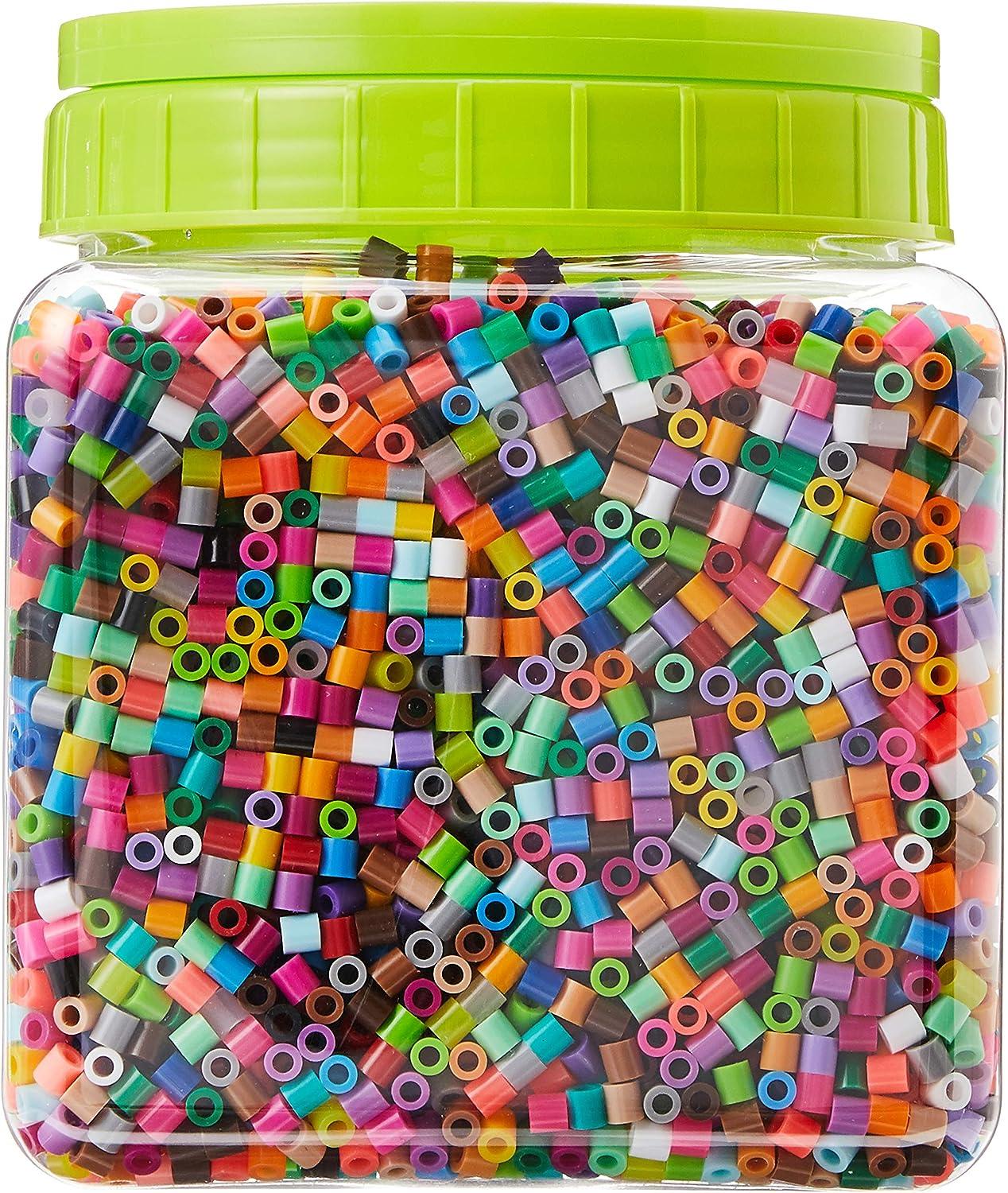 Perler Beads Assorted Multicolor Fuse Beads for Kids Crafts 11000 pcs