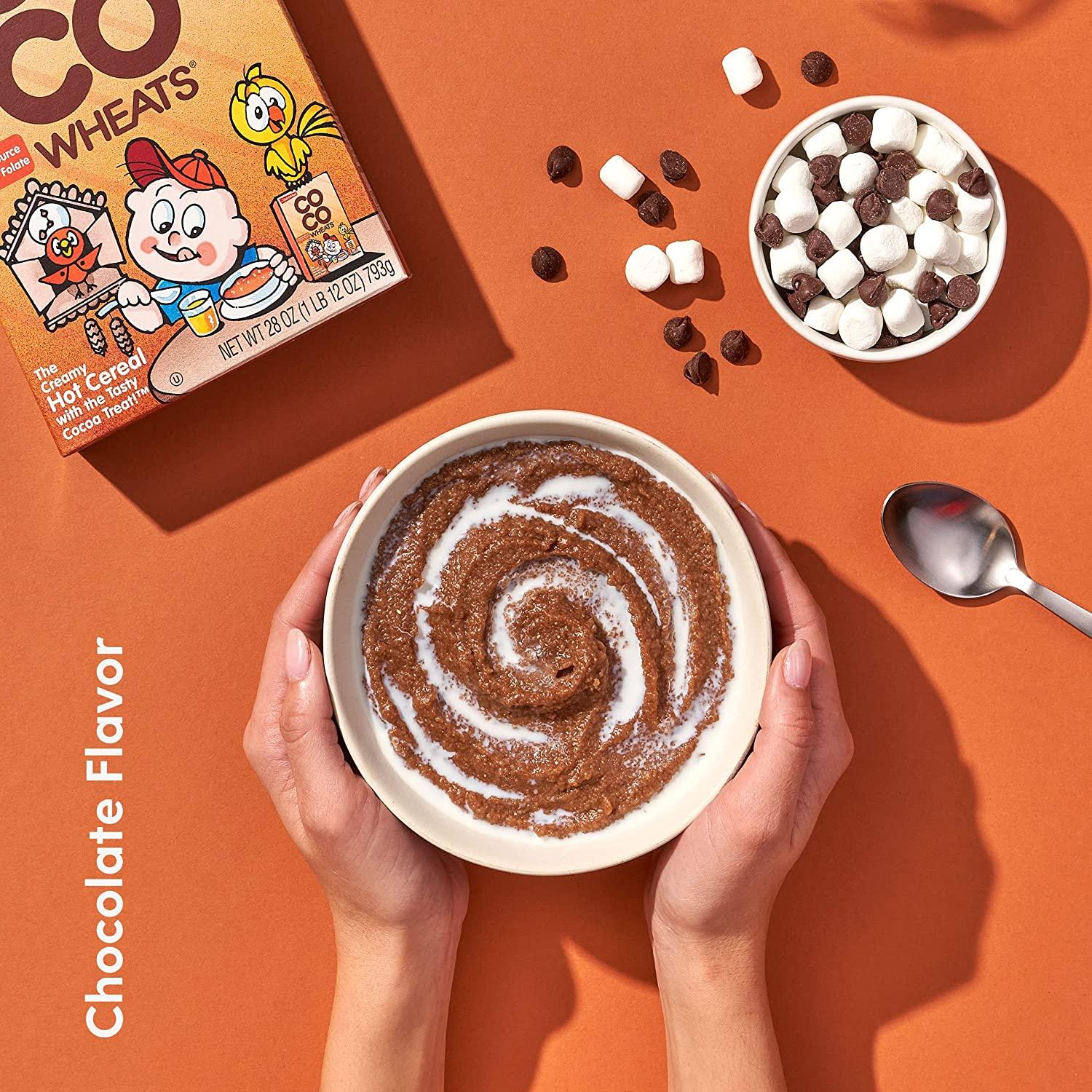 MaltOMeal Coco Wheats Hot Cereal 28 Oz (12 Pack) Quick Cooking