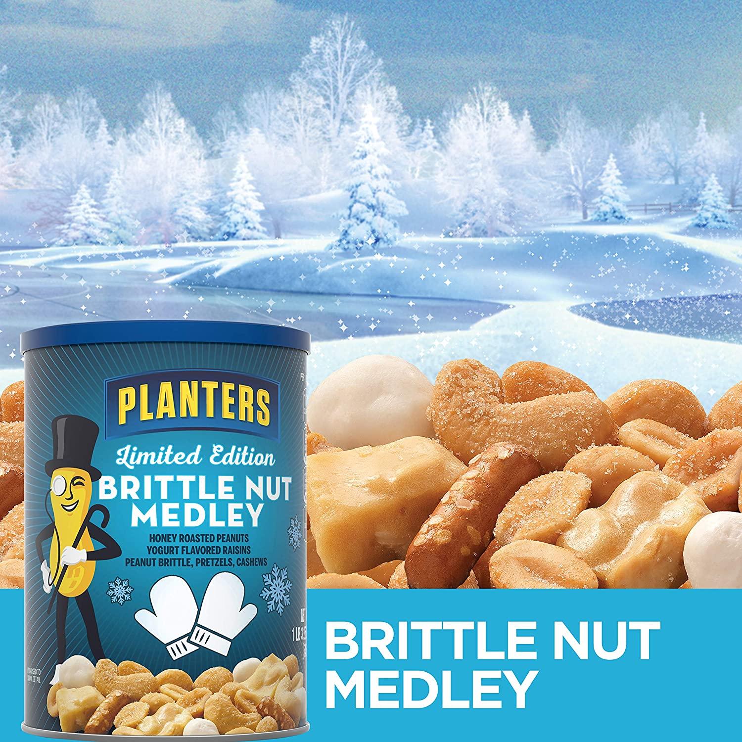 Planters Brittle Nut Medley (19.25oz Canister)