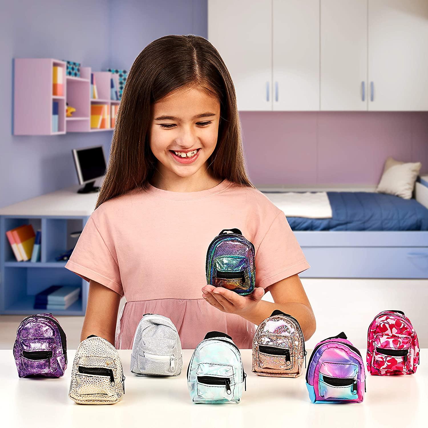 REAL LITTLES Micro Backpack 3Pack with 18 Stationery Surprises
